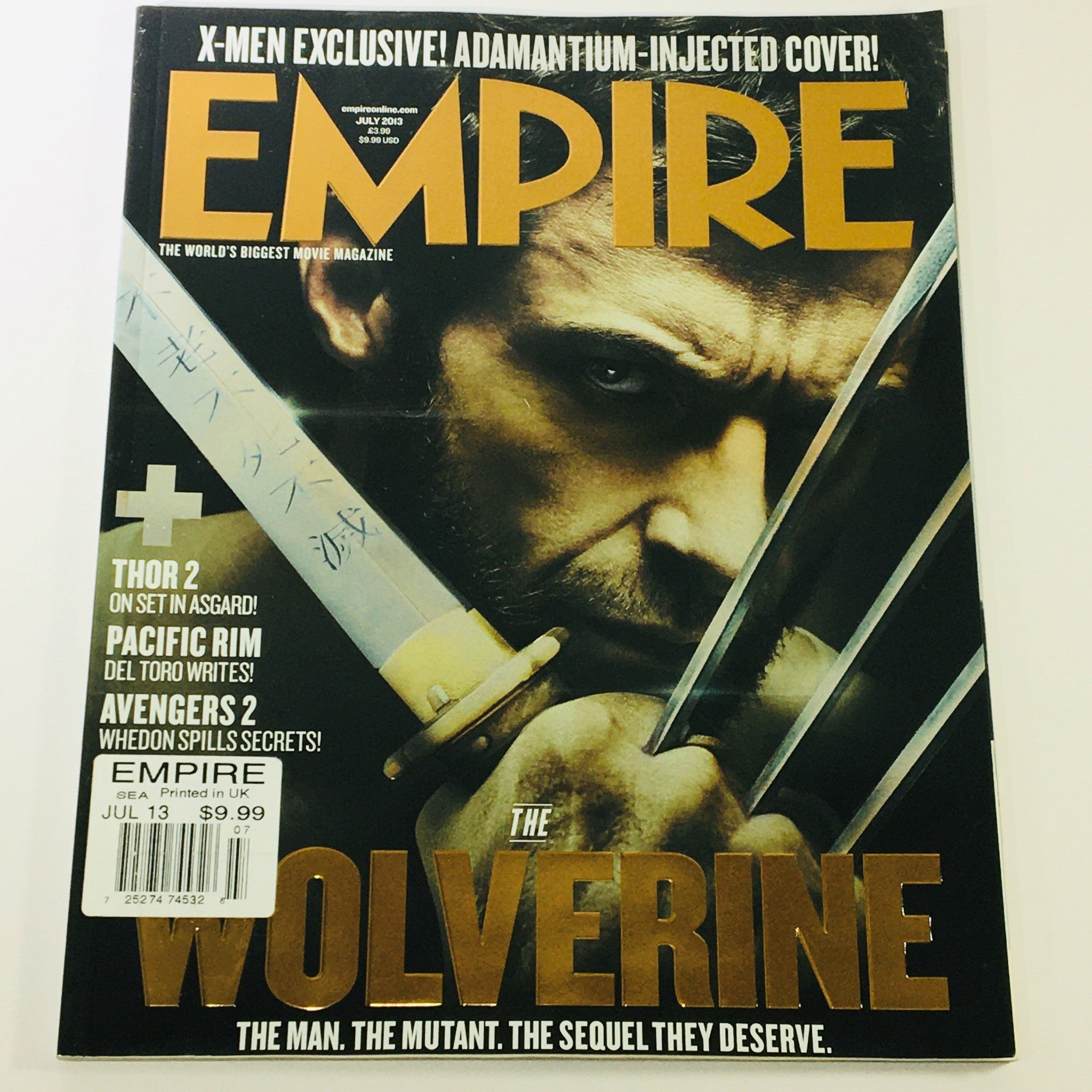 Empire Magazine July 2013 #289 Hugh Jackman, The Wolverine UK Import