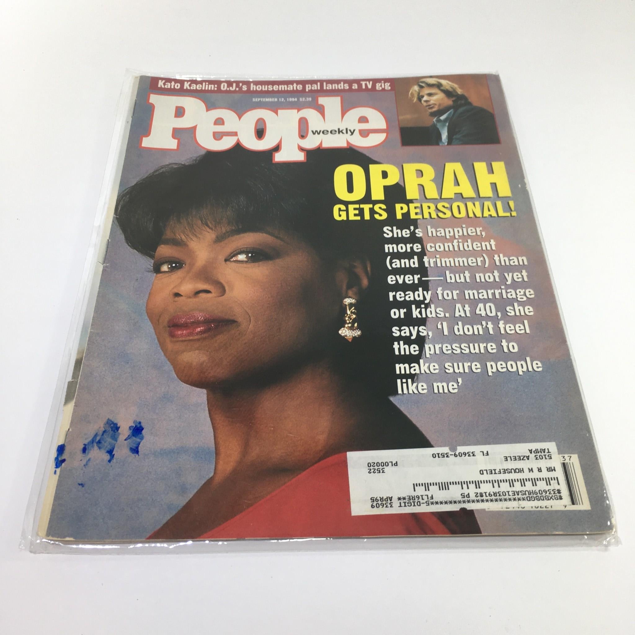 People Magazine September 12 1994 Oprah Winfrey Gets Personal Feature