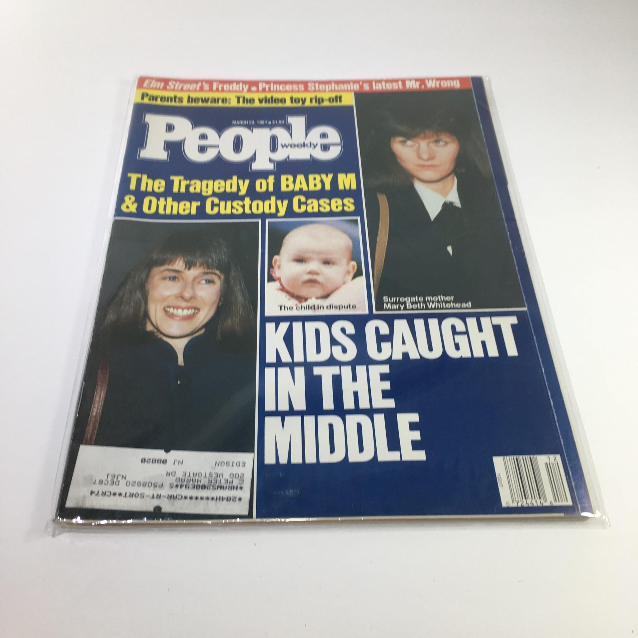 People Magazine March 23 1987 The Tragedy of Baby M and Other Custody Cases