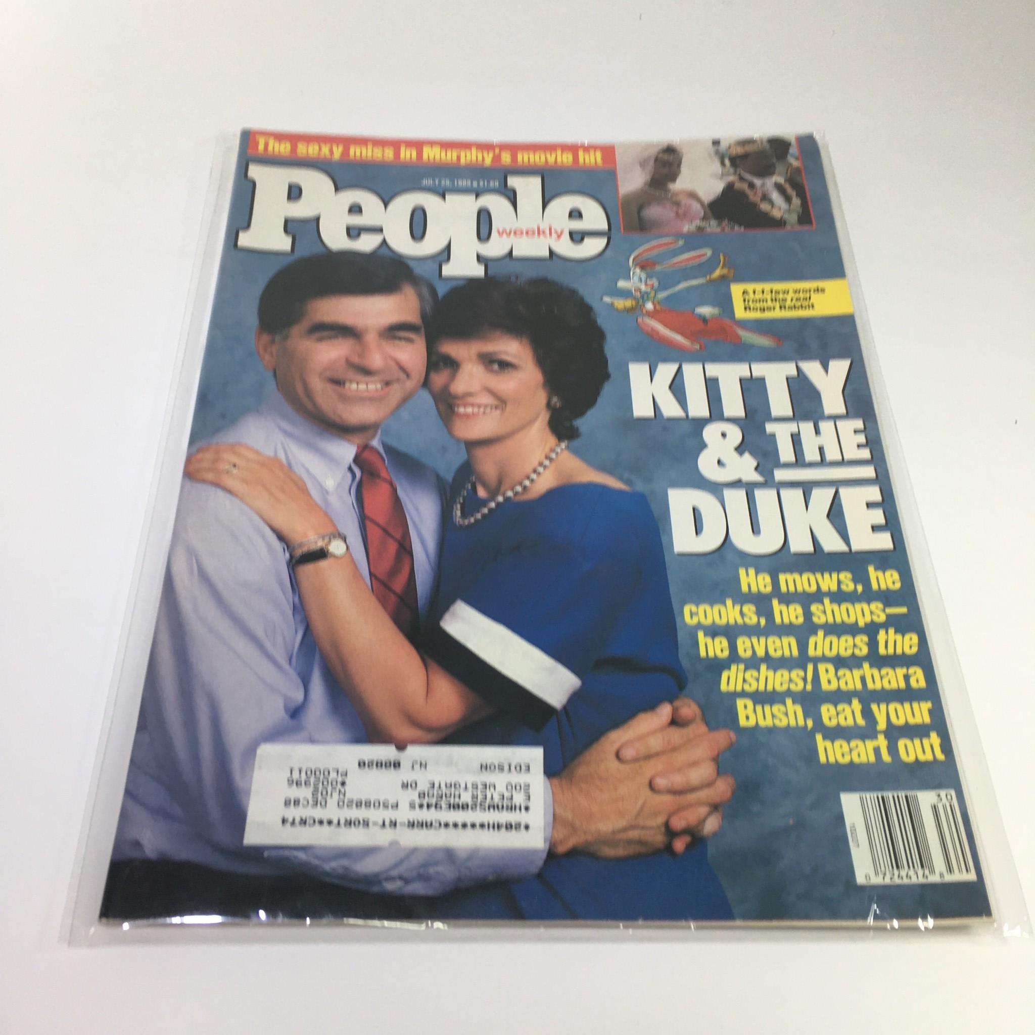 People Magazine: July 25 1988 Kitty & The Duke, Miss Murphy & Robert Rabbit