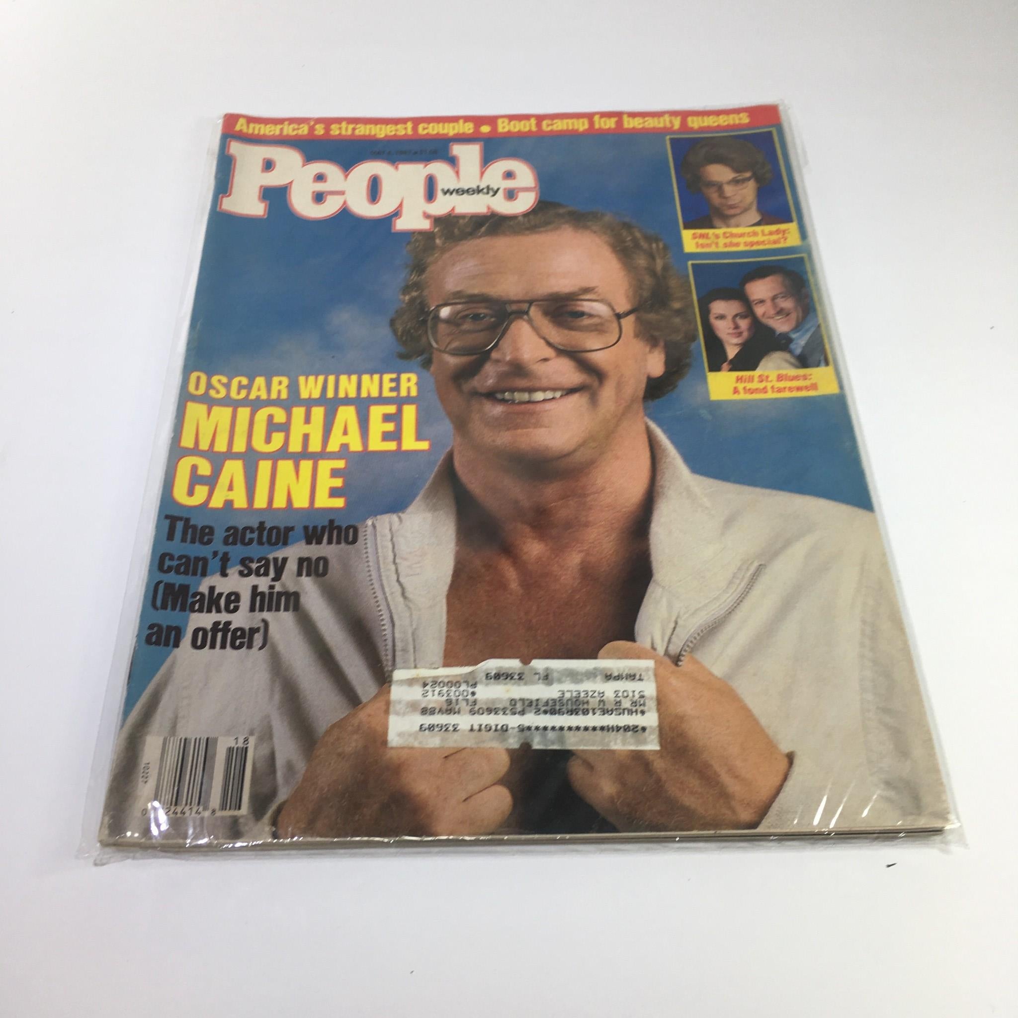 People Magazine May 4 1987 Actor Michael Caine Can't Say No to Oscar VG