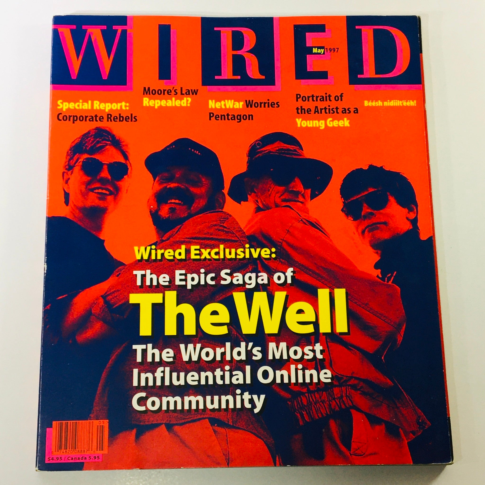 Wired Magazine May 1997 Vol 8 #5 The Epic Saga of The Well, Corporate Rebels