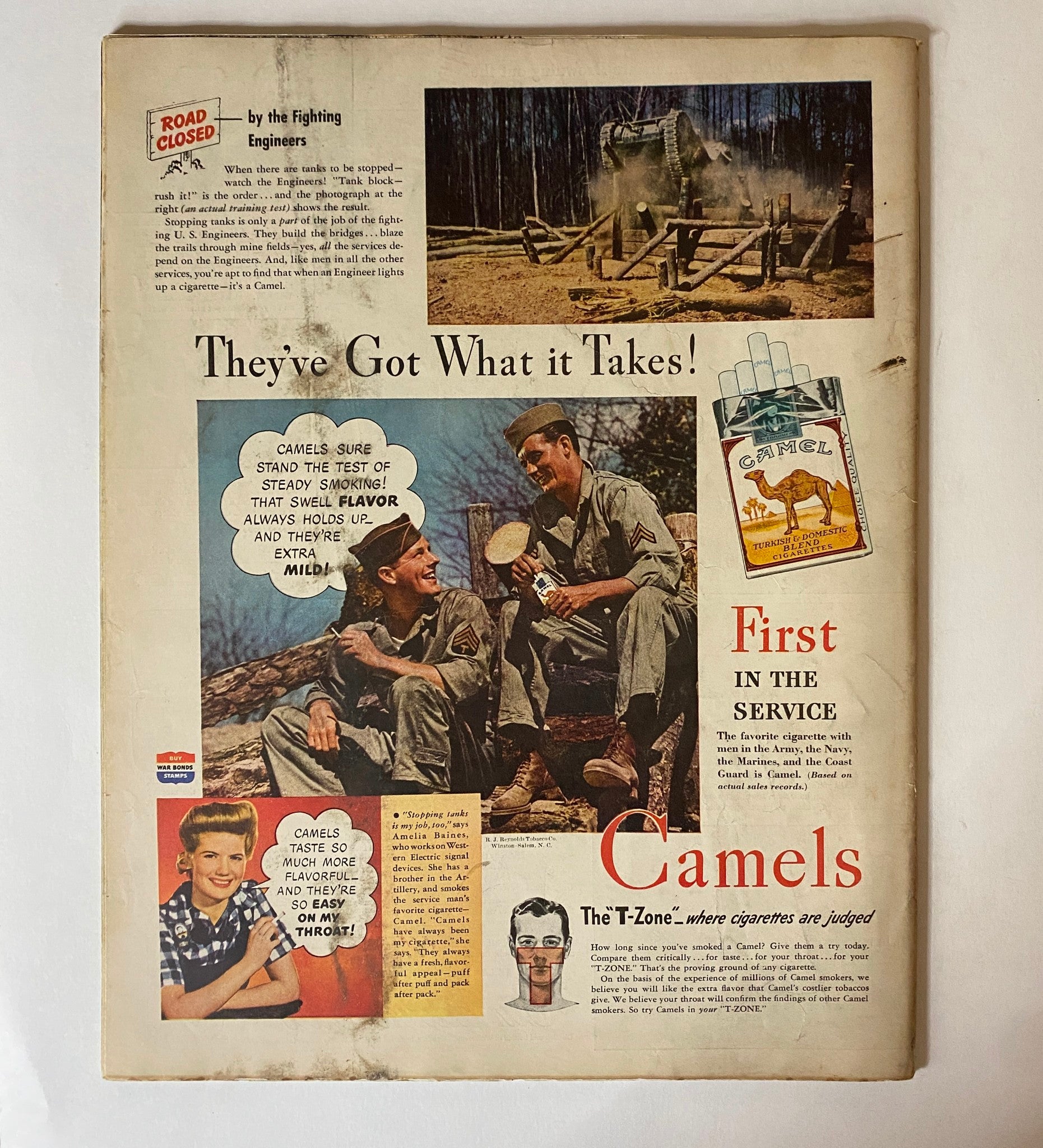 VTG Collier's Magazine October 16, 1943 Charles R. Chickering Cover