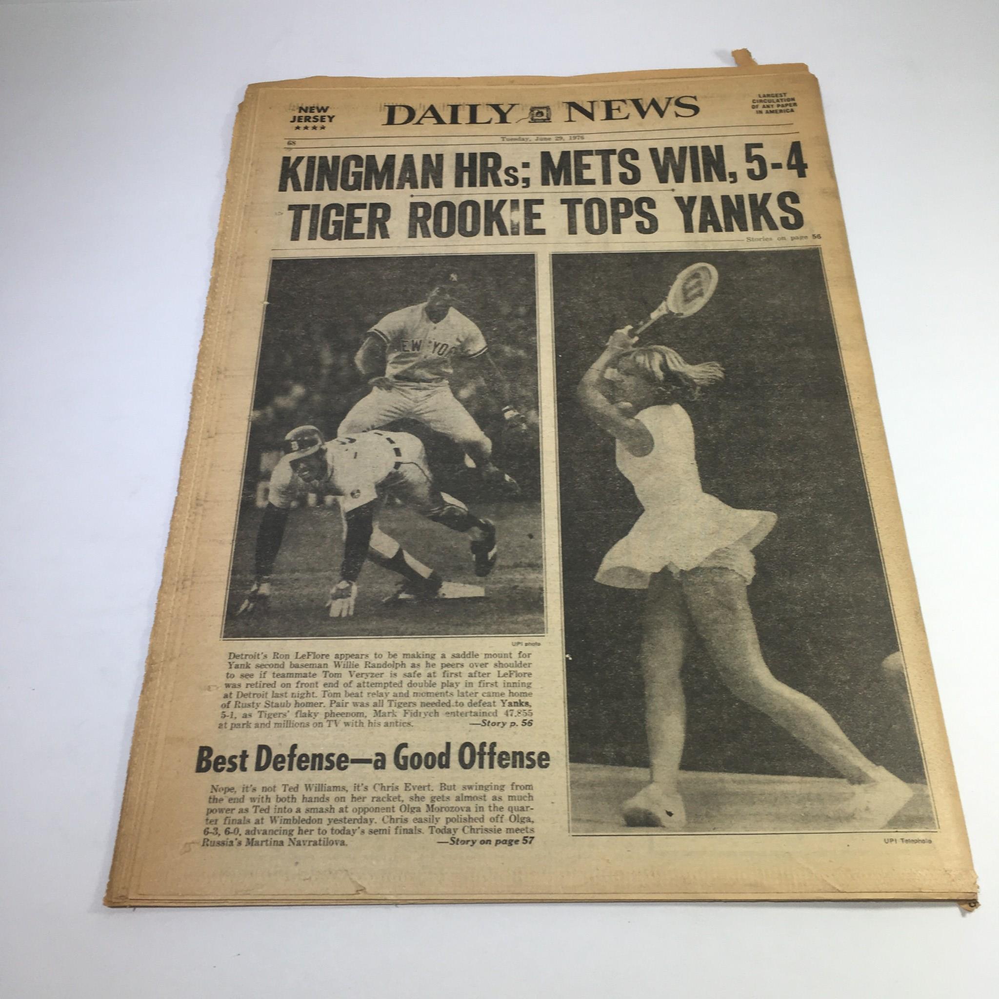 NY Daily News: 6/29/76 Jet Hostages Held In Airport; US Sues 2 Keep Schools Open