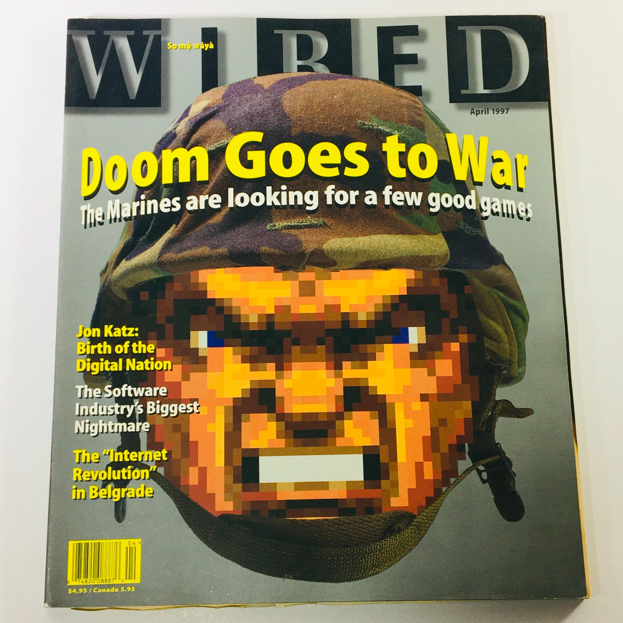 Wired Magazine April 1997 Jon Katz Birth of Digital Nation, Internet Revolution