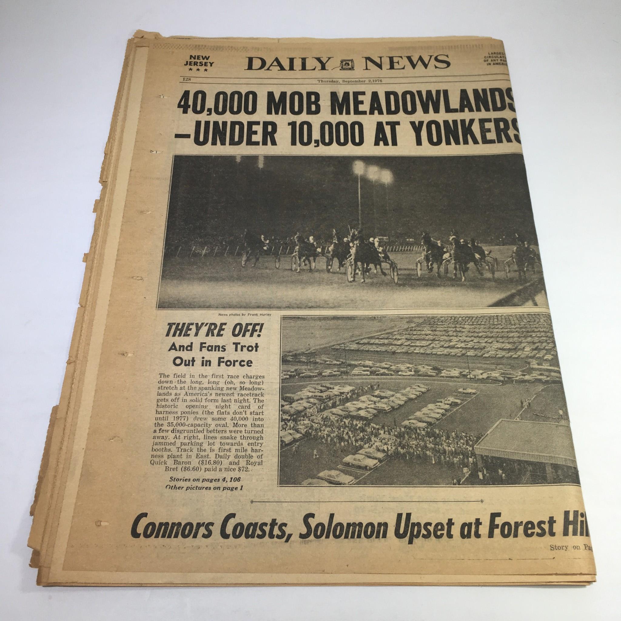 NY Daily News: 9/2/76 Bergen Coed Abducted, Slain; Ford & Carter OK 3 Debates