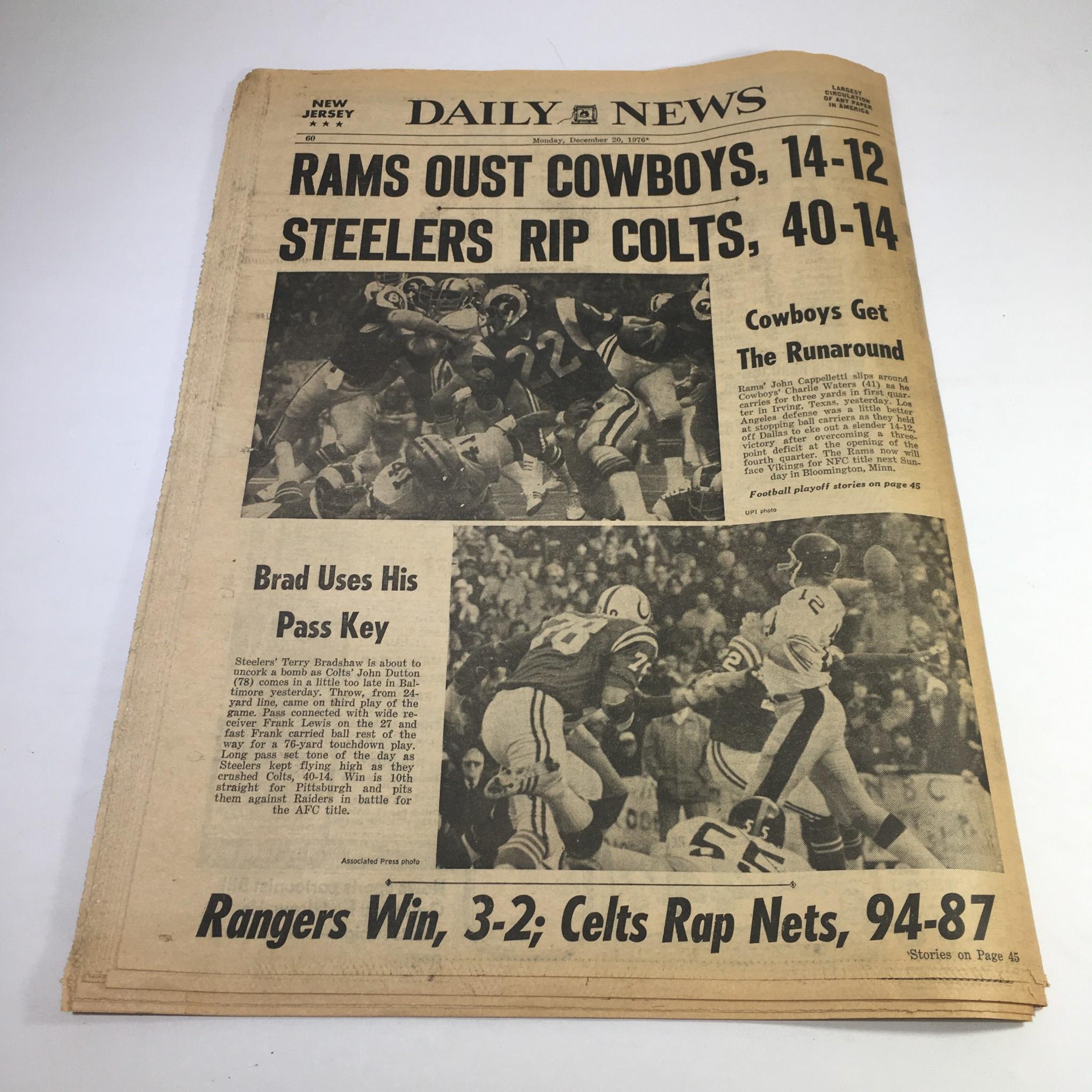 NY Daily News:12/20/76 s New Atty. Gen;Private Plan Lies Nose Down