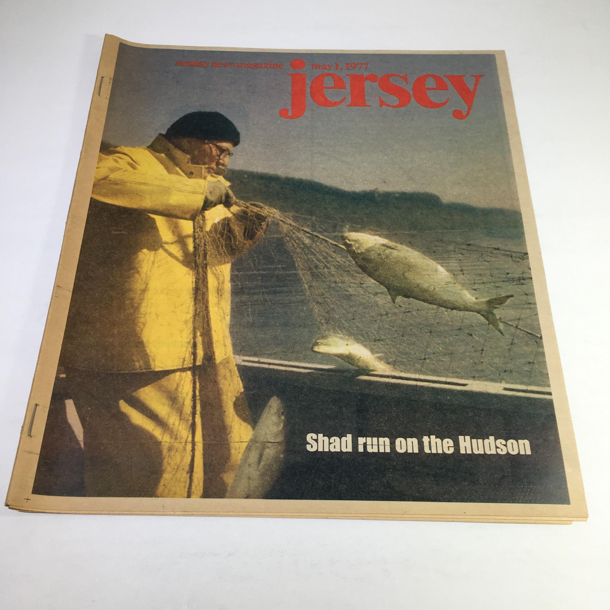 Sunday News Magazine Jersey May 1 1977 Shad Run On The Hudson