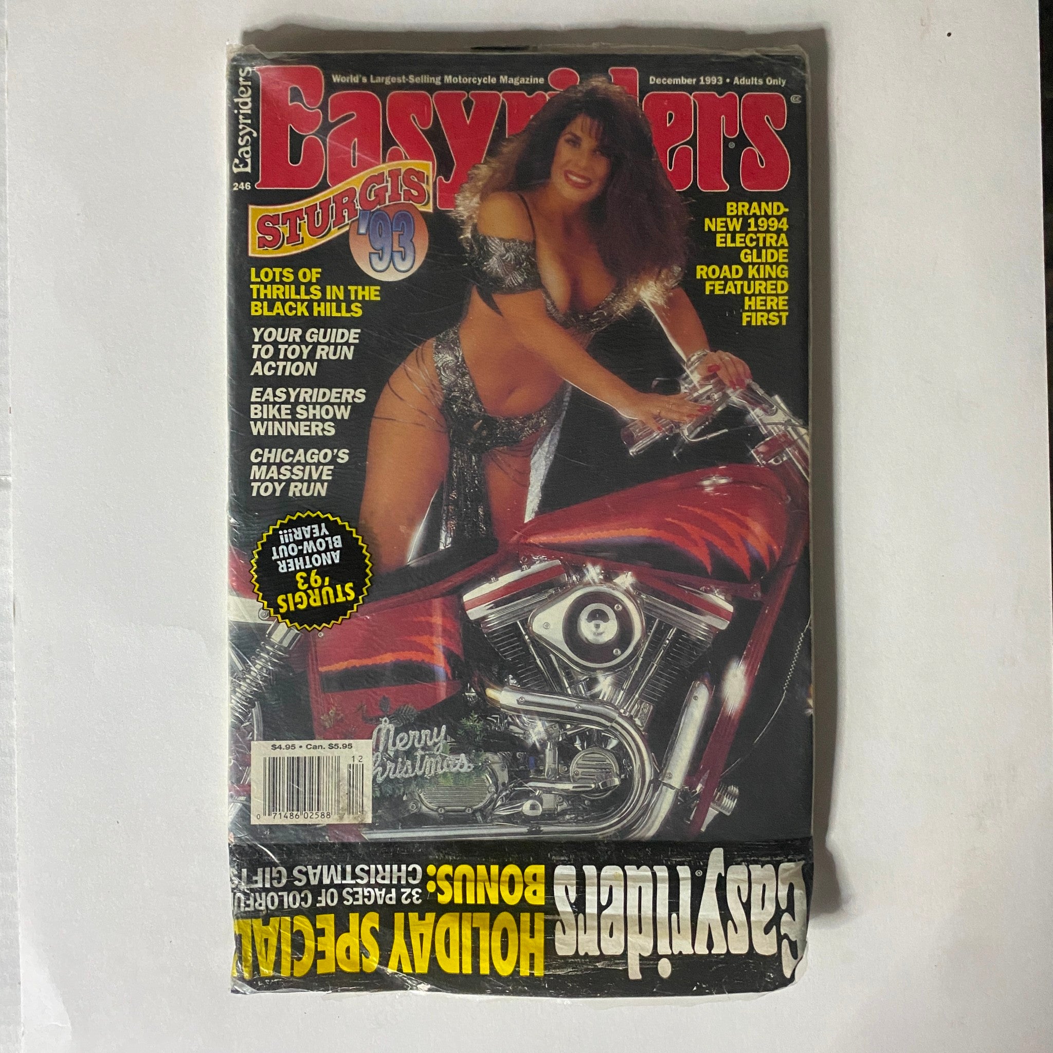 Easyriders Magazine December 1993 Lots of Thrills in the Black Hills No Label VG