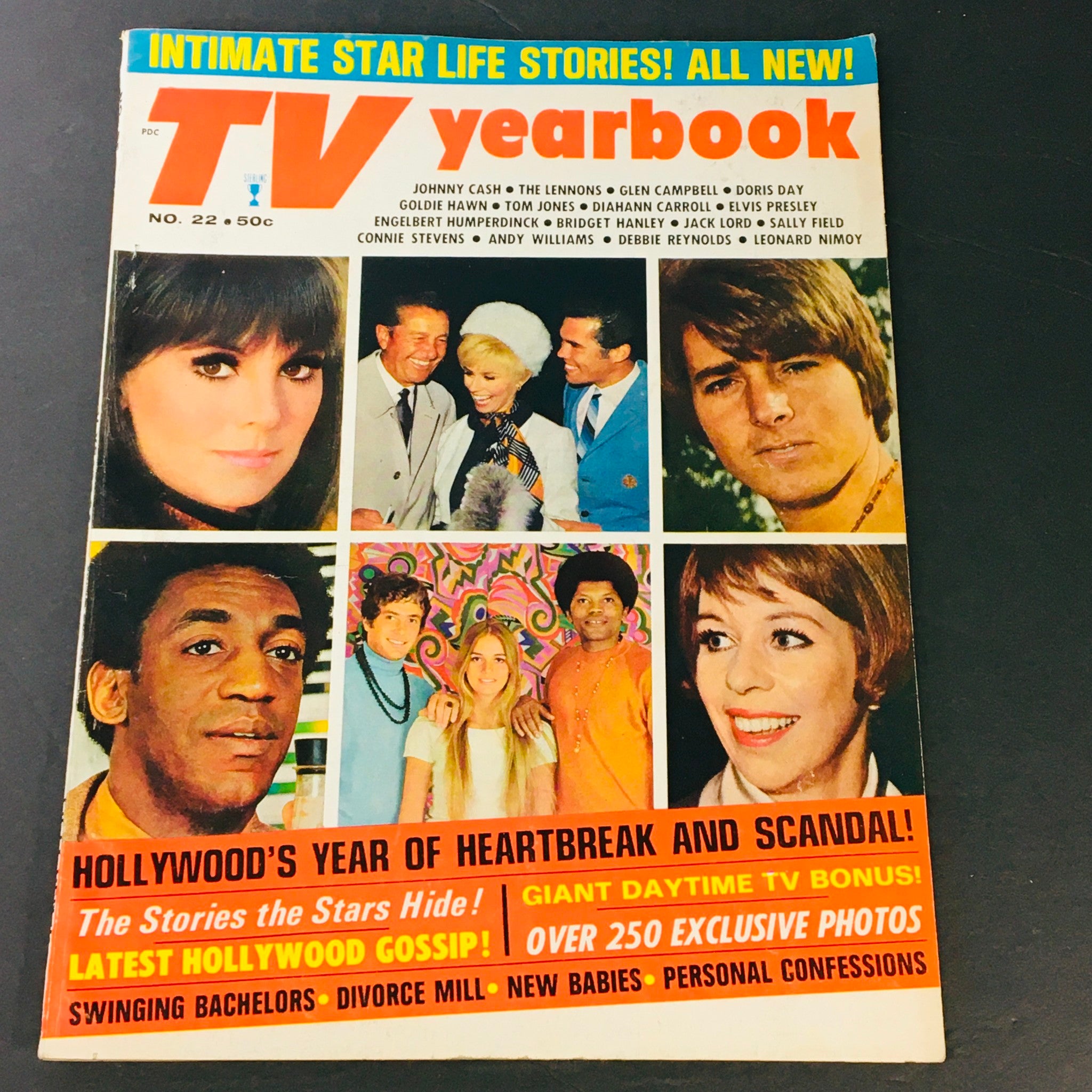 VTG TV Yearbook #22 Johnny Cash, The Lennons, Glen Campbell, Doris Day