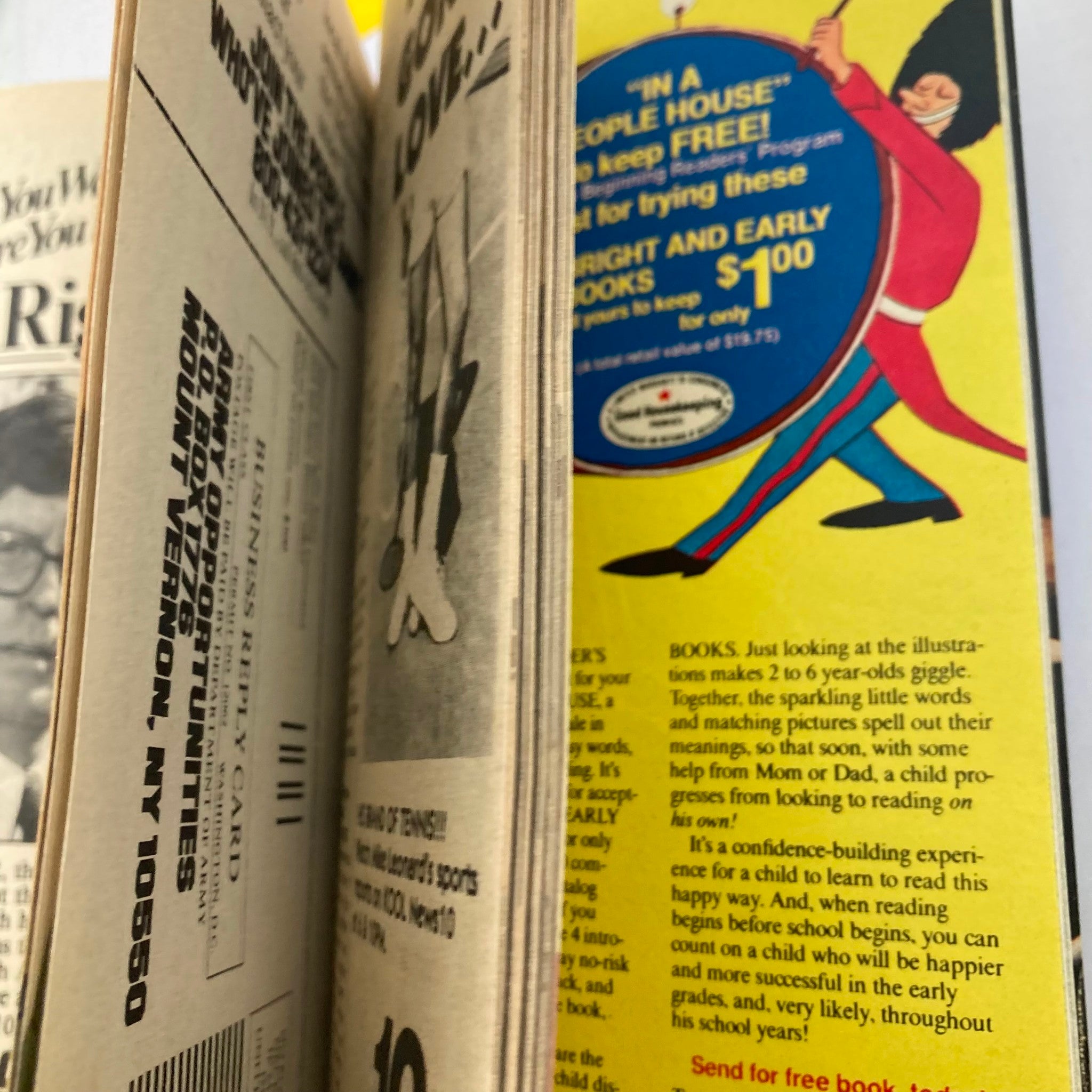 Feature page from TV Guide Magazine May 3 1980 #1414 showing advertisements and articles related to children's literature, creating an engaging layout.