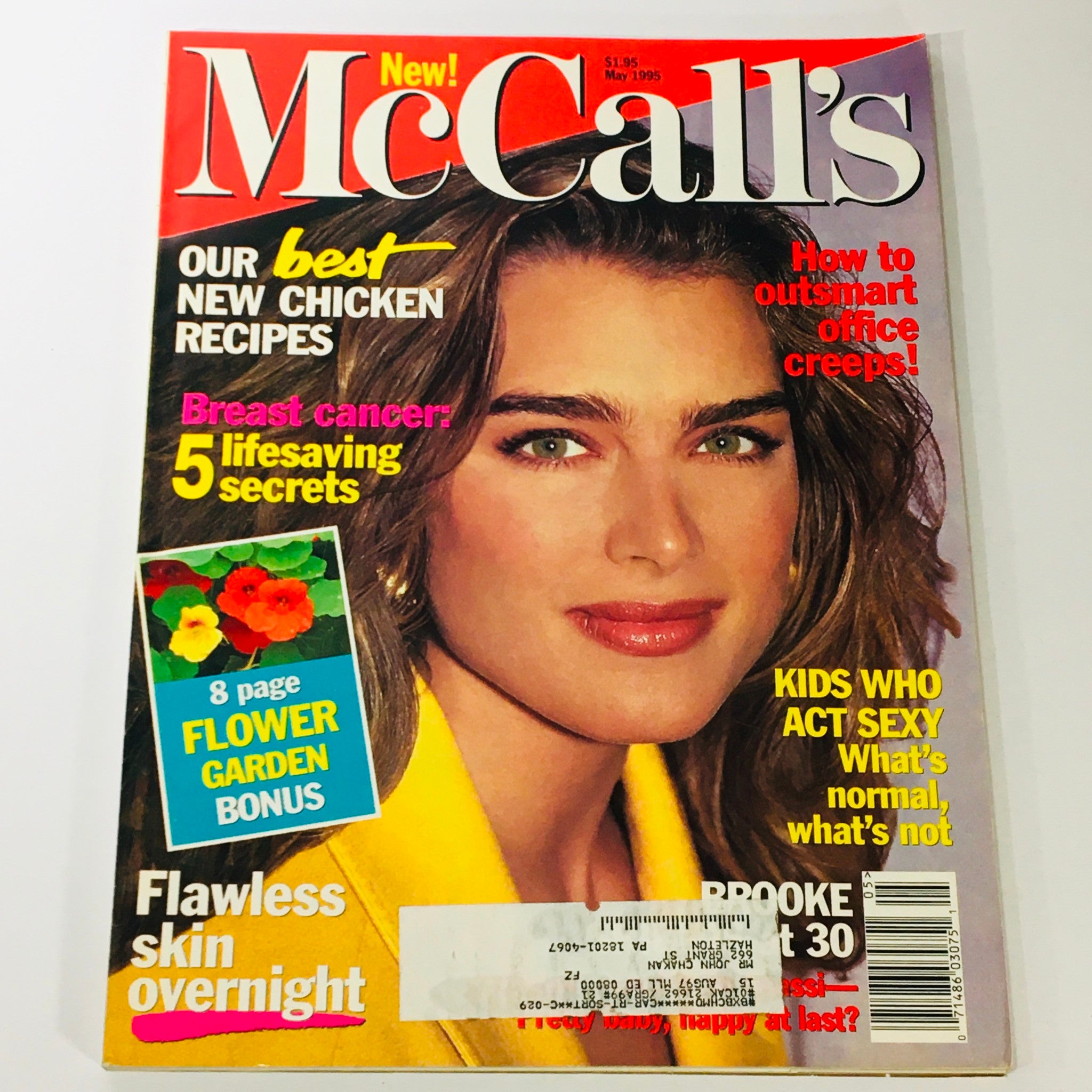 McCall's Magazine Vol 122 #8 May 1995 Brooke Shields, Five Lifesaving Secrets