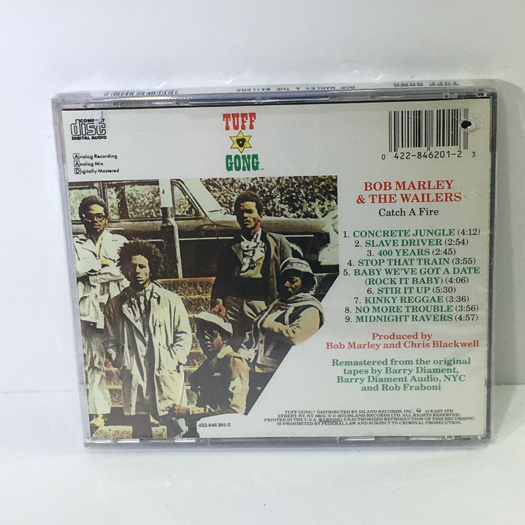 Catch a Fire by Bob Marley and The Wailers Music Audio CD Factory Sealed