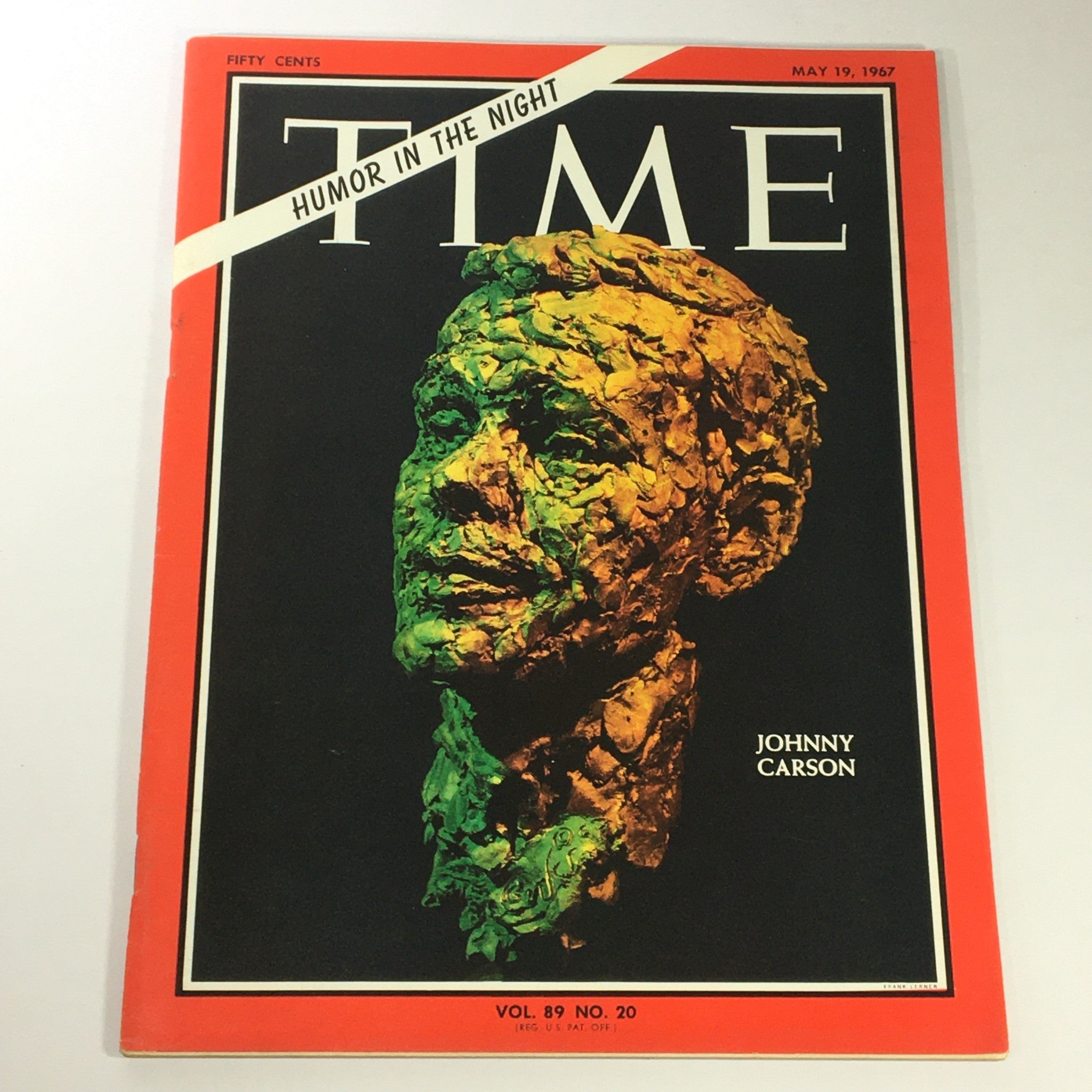 VTG Time Magazine May 19 1967 Vol 89 #20 Humor In The Night, Johnny Carson