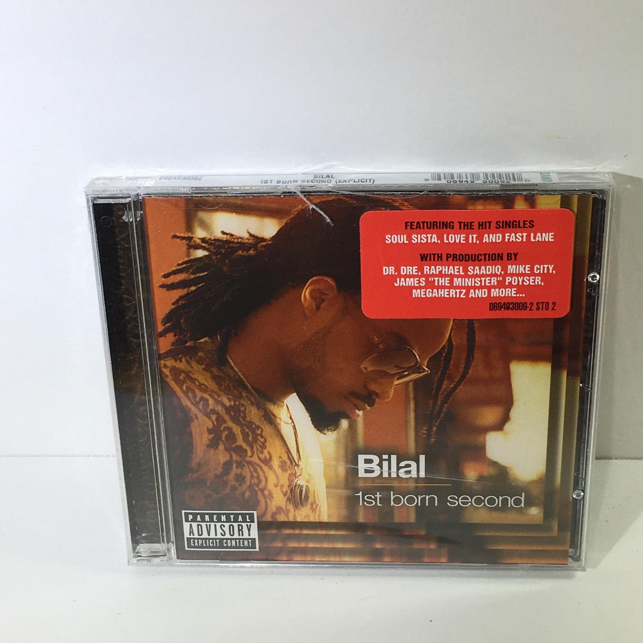 1st Born Second by Bilal Music Audio CD Factory Sealed