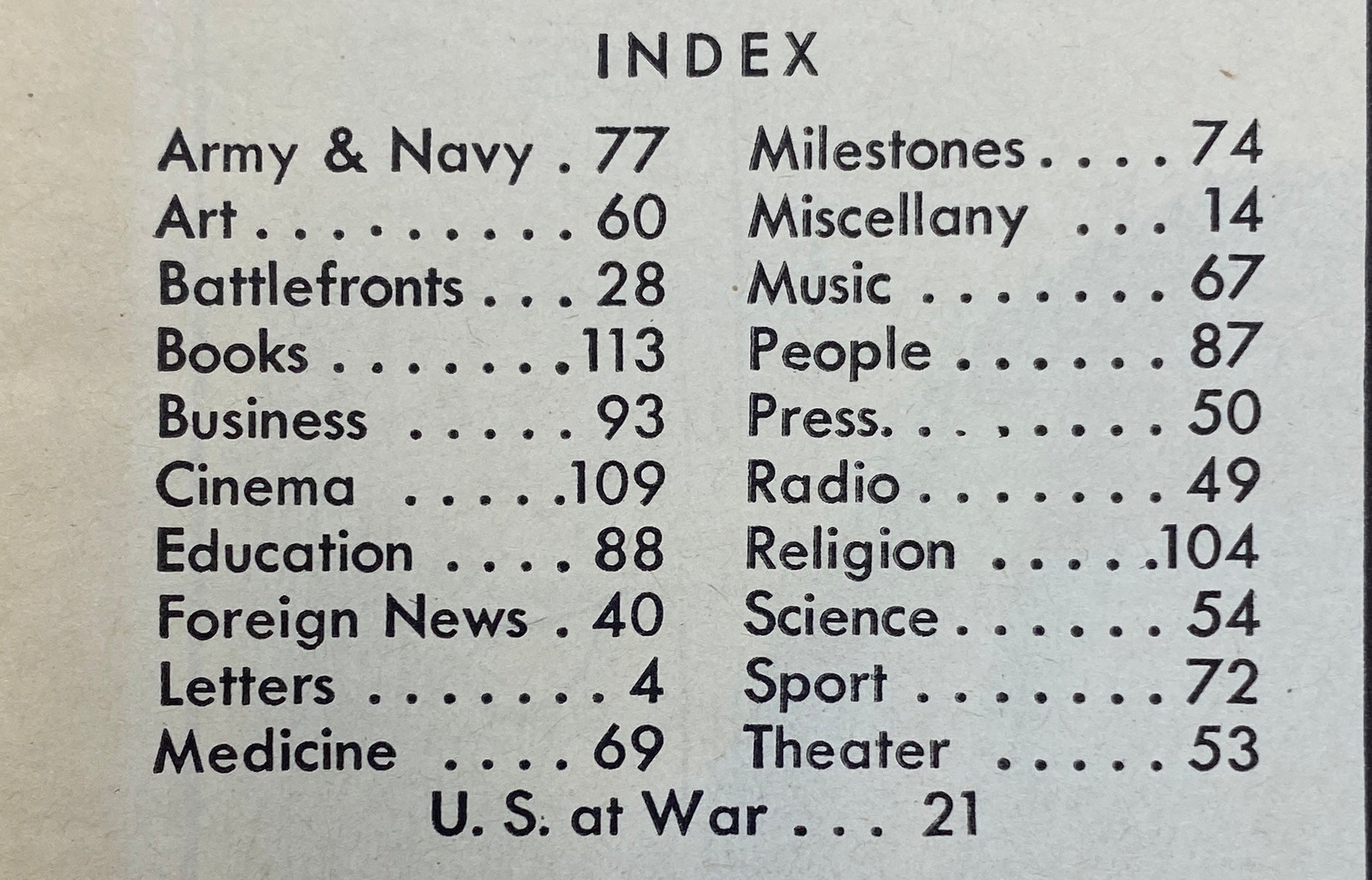 VTG Time Magazine November 23, 1942 James Doolittle, Tokyo Raid Leader