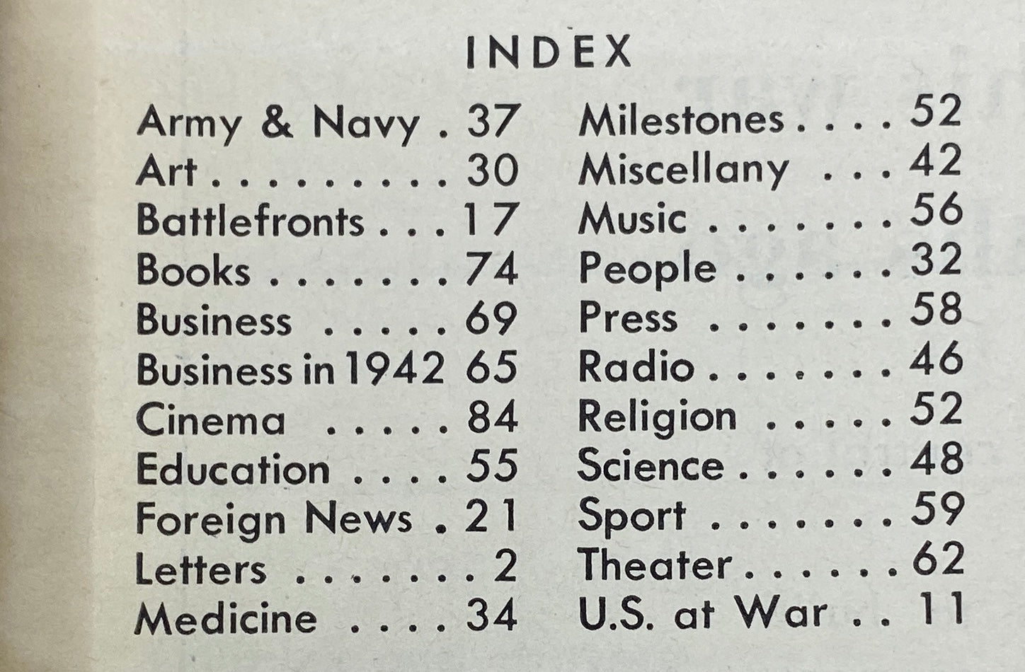 VTG Time Magazine December 28, 1942 Vol 40 No. 26 McNair, Trainer of The Troops