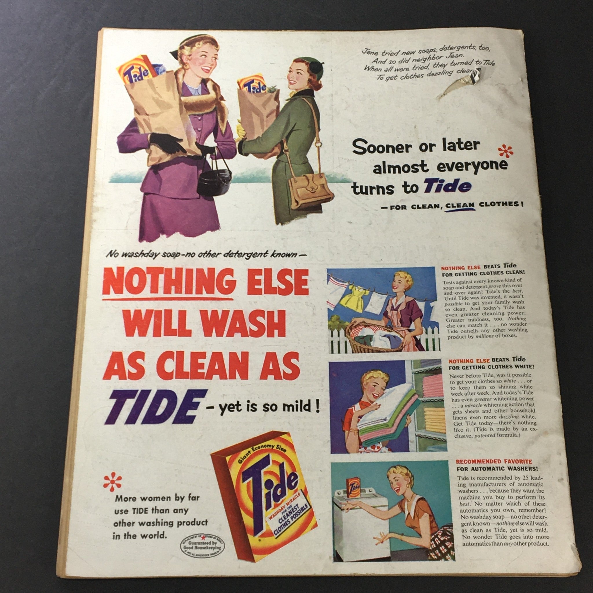 VTG Better Homes & Gardens Magazine February 1954 Exciting Ways With Fabrics