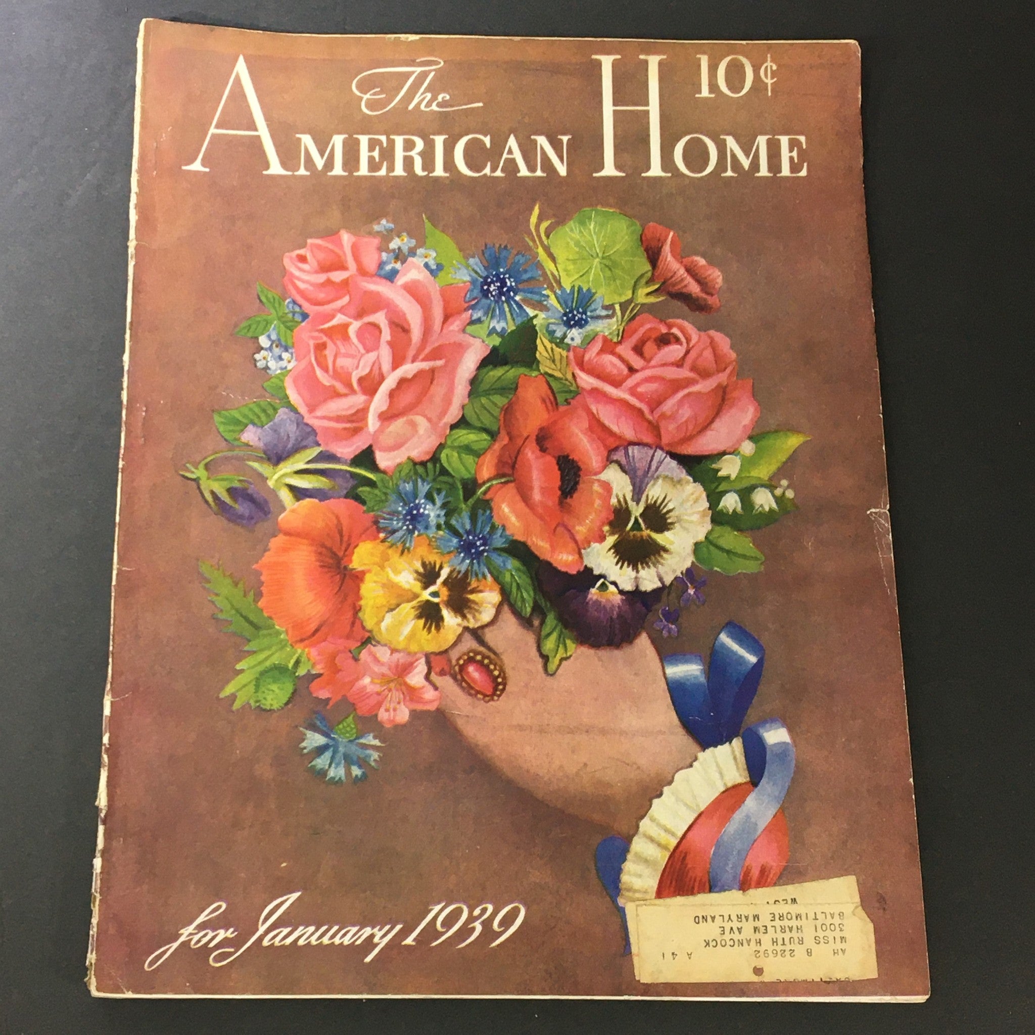 VTG The American Home for 1939 Vol XXL #2 The Remodeling of Rural Hill