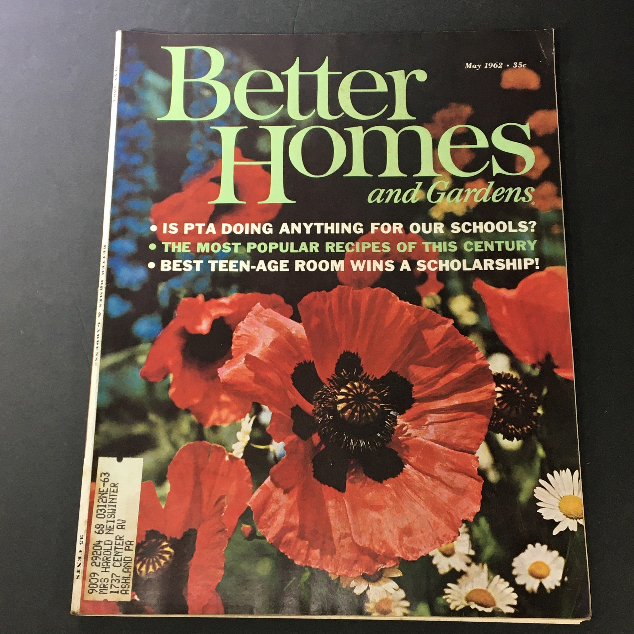 VTG Better Homes & Gardens May 1962 The Popular Recipes of this Century