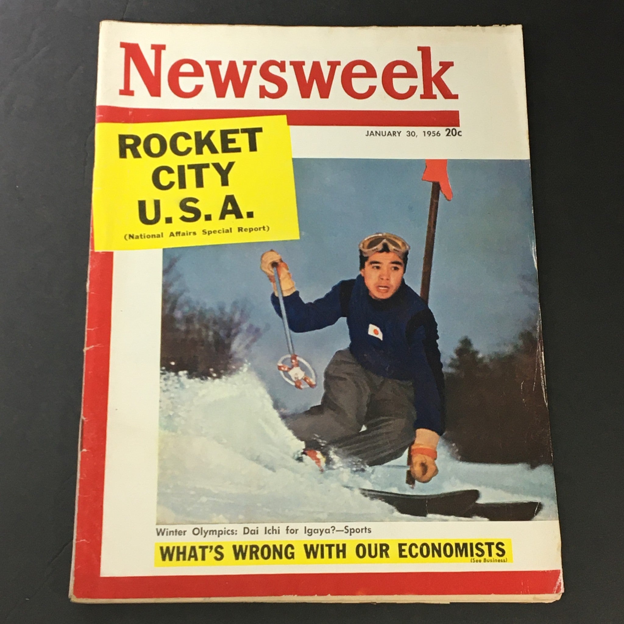 VTG Newsweek Magazine January 30 1956 Winter Olympics Dai Ichi for Igaya Sports