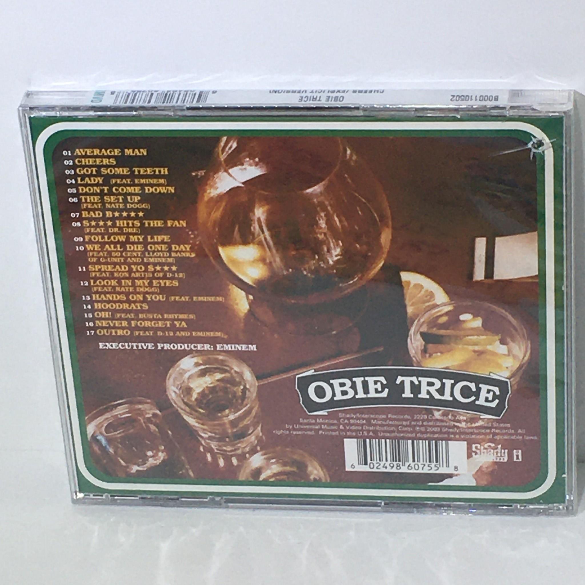 Cheers by Obie Trice Music Audio CD Factory Sealed