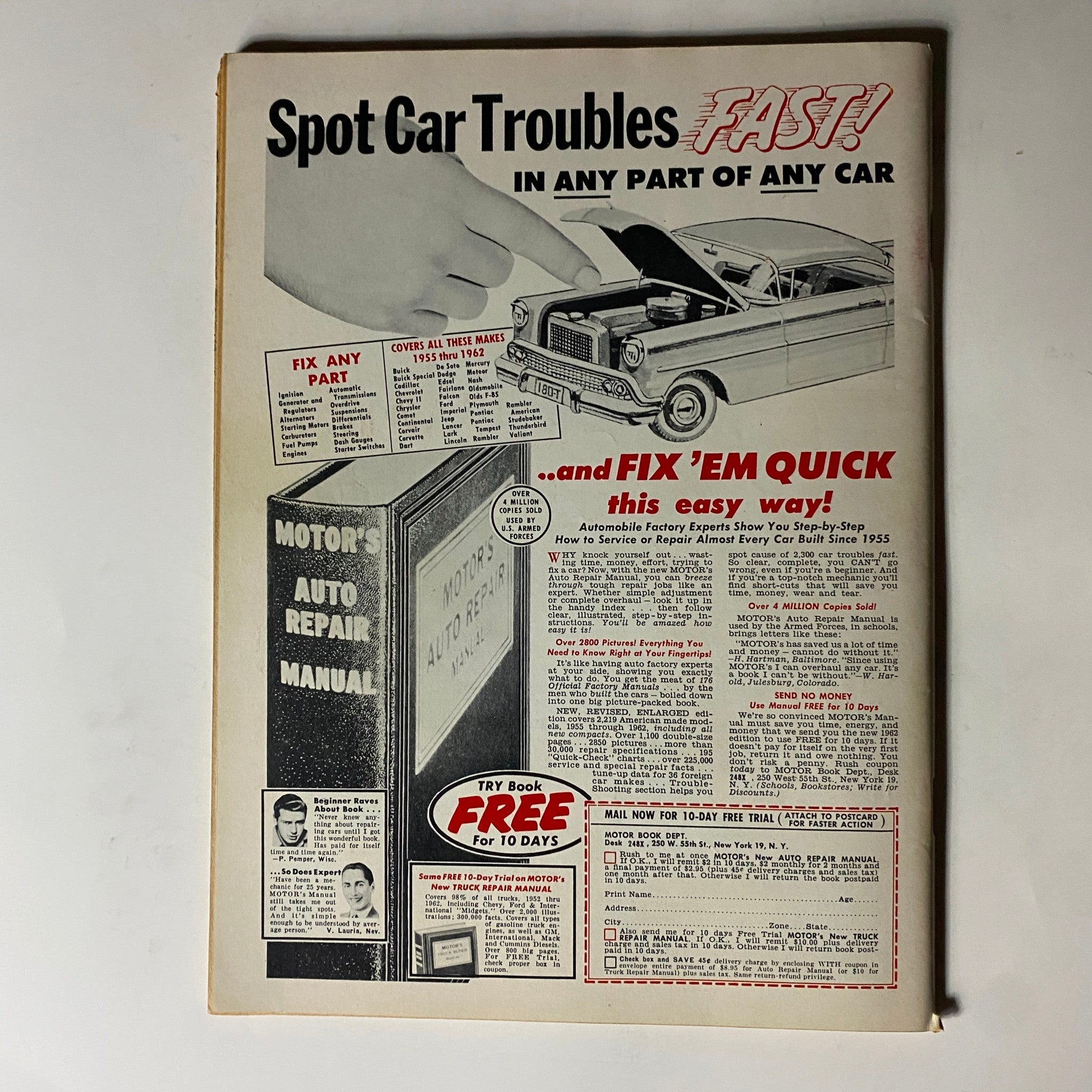 VTG Cars Magazine November 1962 Detail Changes Highlight Fomoco’s '63 No Label