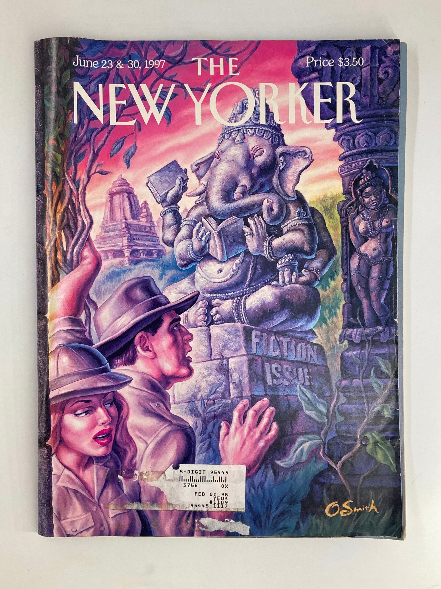 The New Yorker Full Magazine June 23 1997 The Elephantine Prophecy by O. Smith