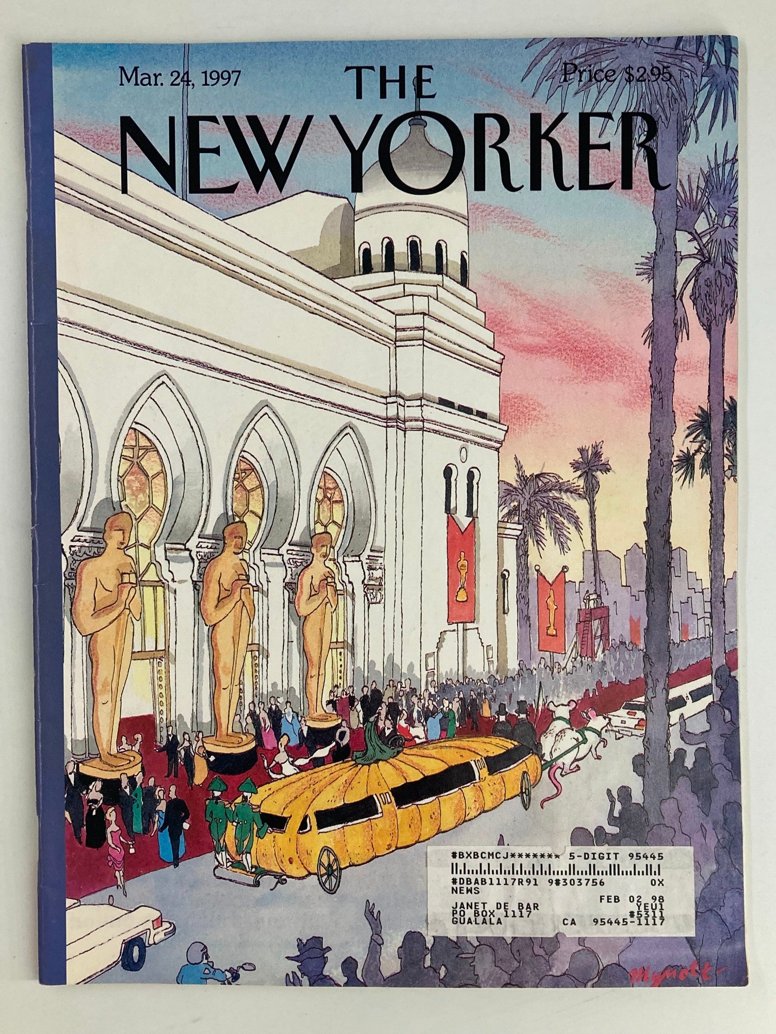 The New Yorker Full Magazine March 24 1997 The Big Night by Lawrence Mynott