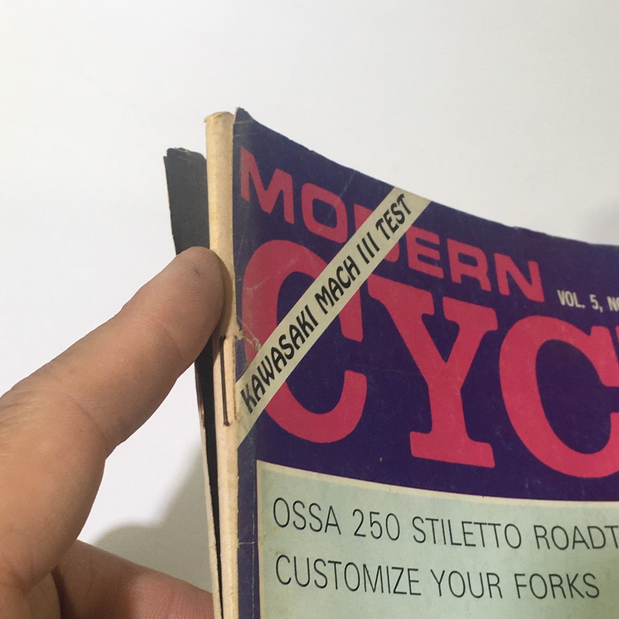 VTG Modern Cycle Magazine June 1969 - Ossa 250 Stiletto Test / Sachs Impression