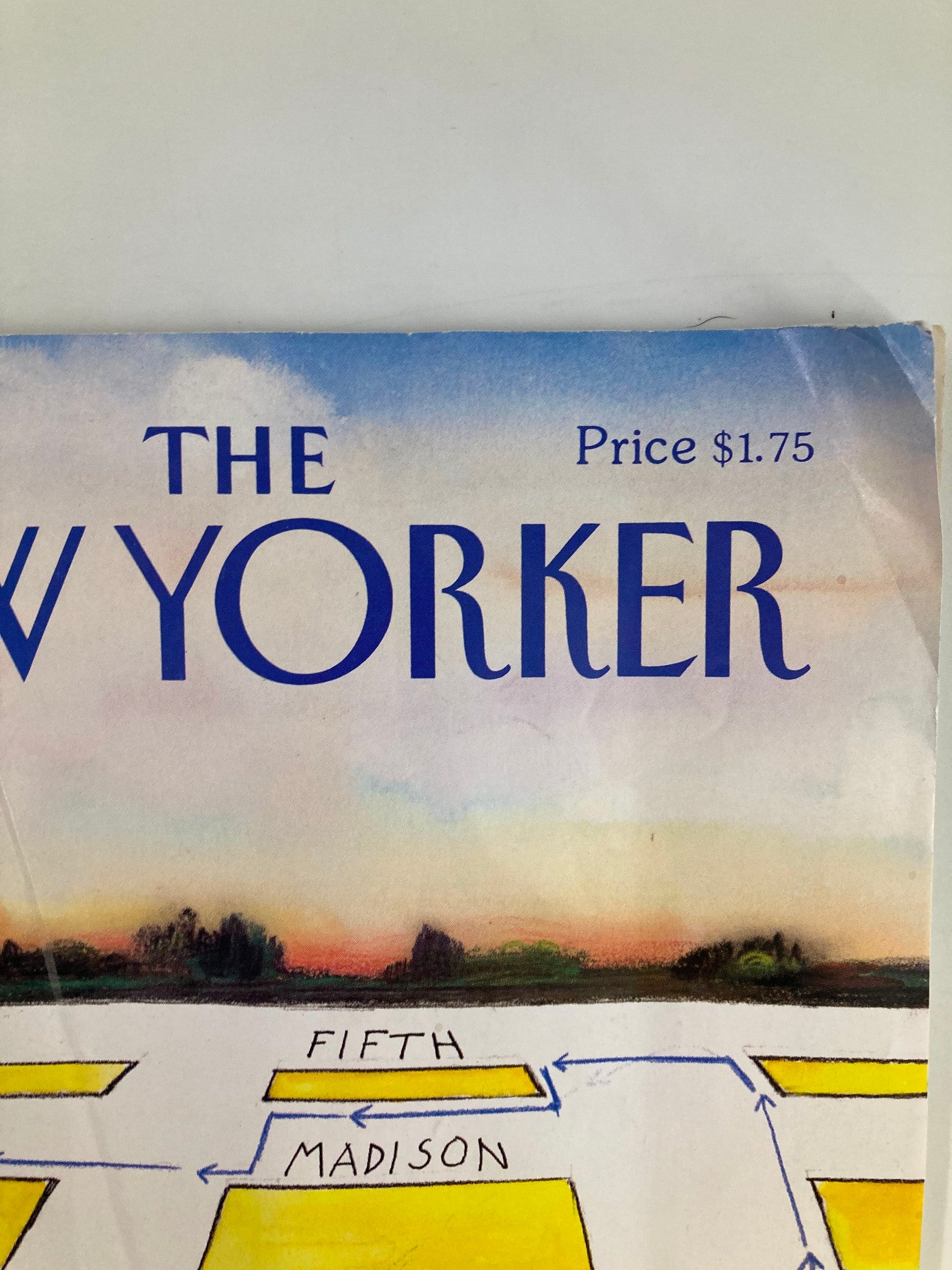 The New Yorker Full Magazine June 8 1992 New York Streets by Saul Steinberg