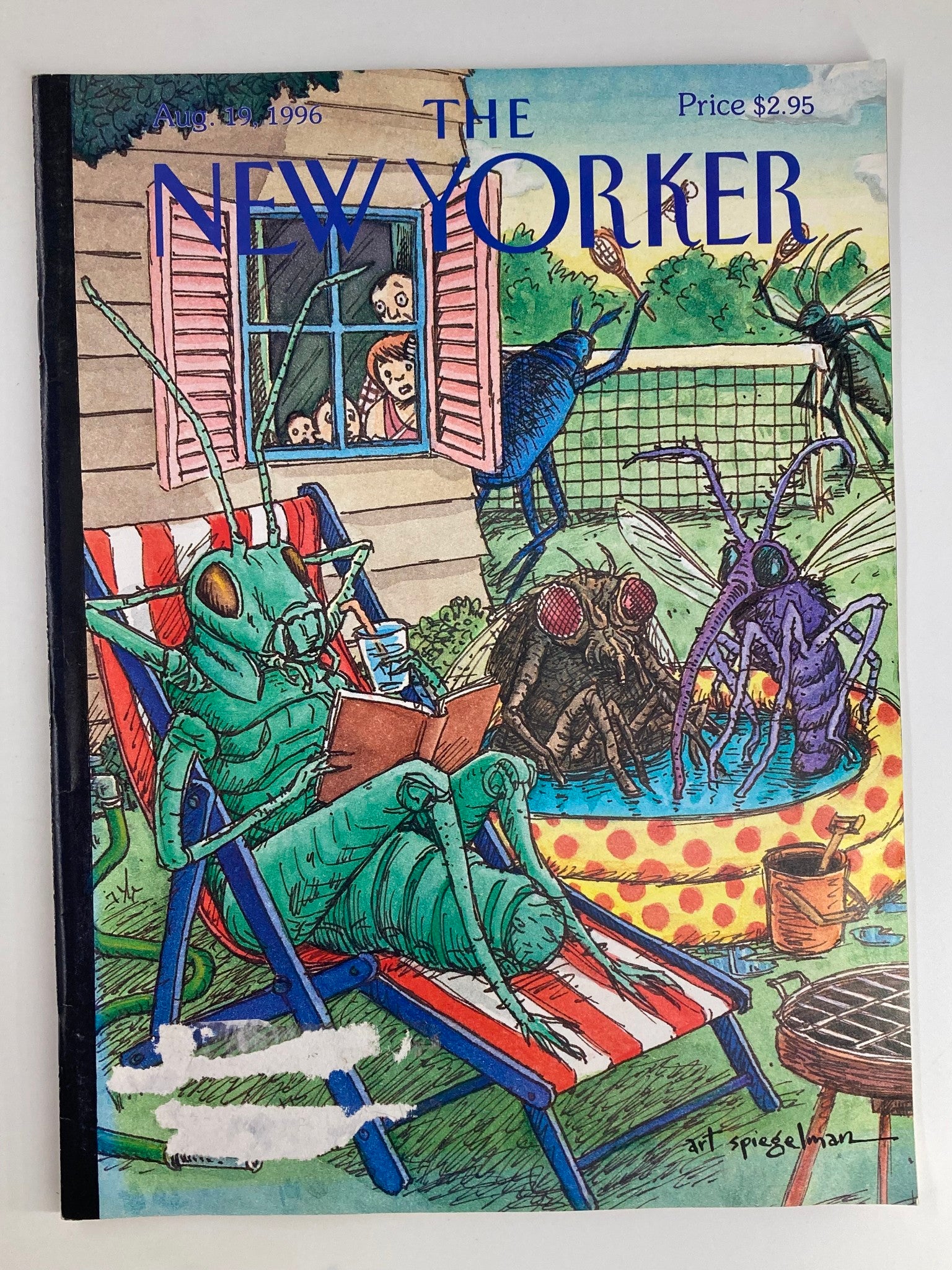 The New Yorker Full Magazine August 19 1996 Summer Breeze by Art Spiegelman