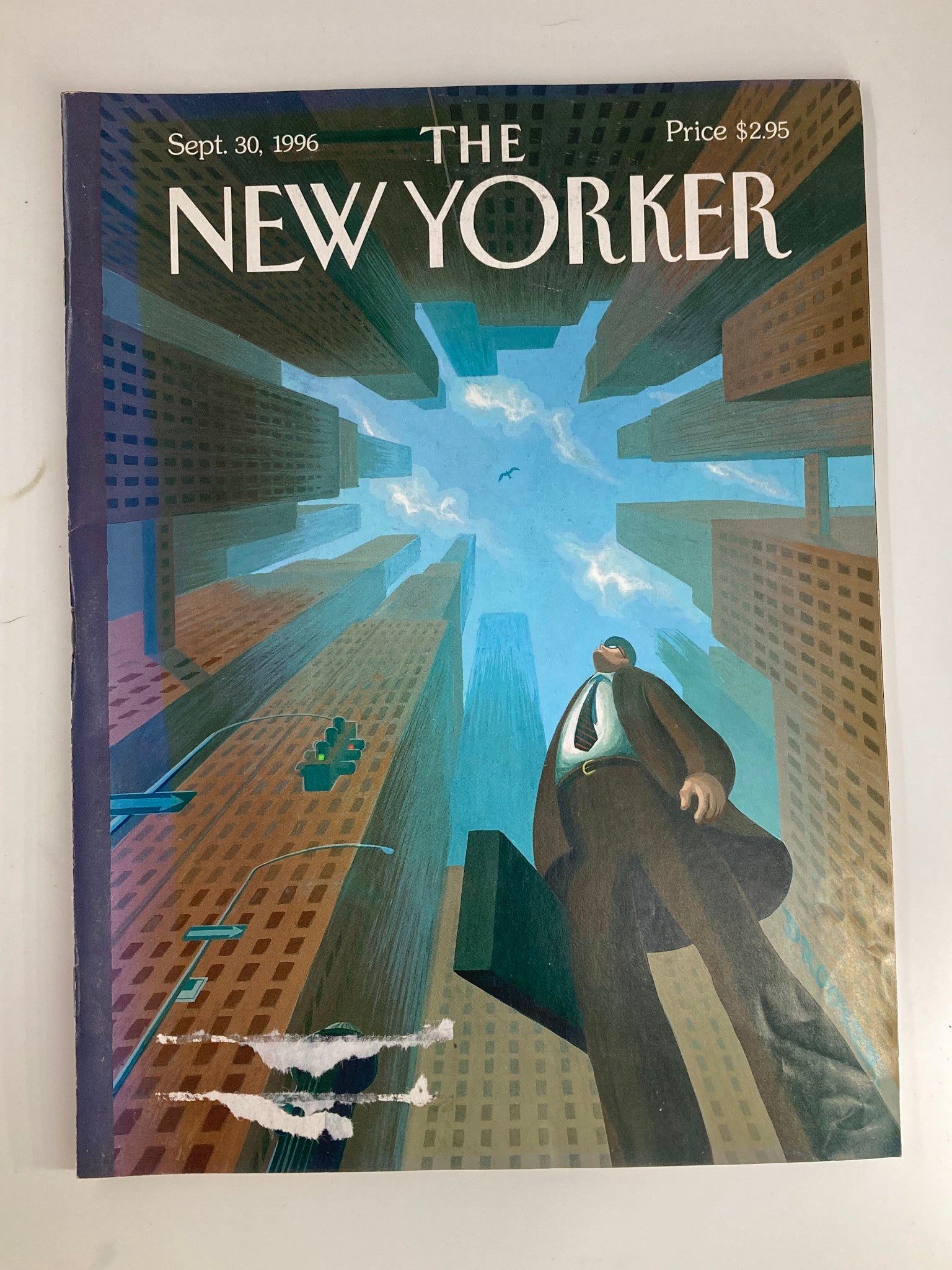 The New Yorker Full Magazine September 30 1996 Upwardly Mobile by Eric Drooker