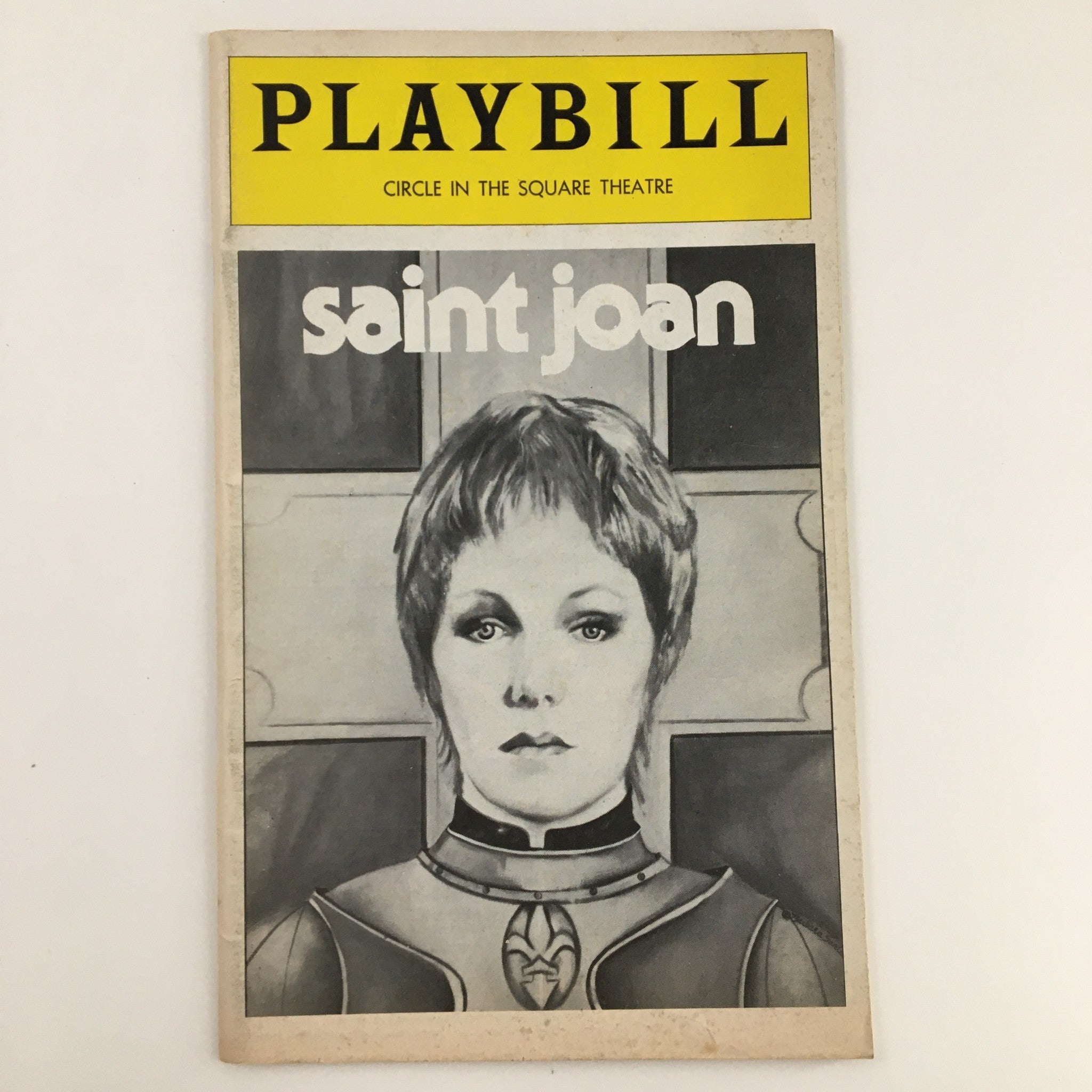 1978 Playbill Circle in the Square Present Lynn Redgrave in Saint Joan