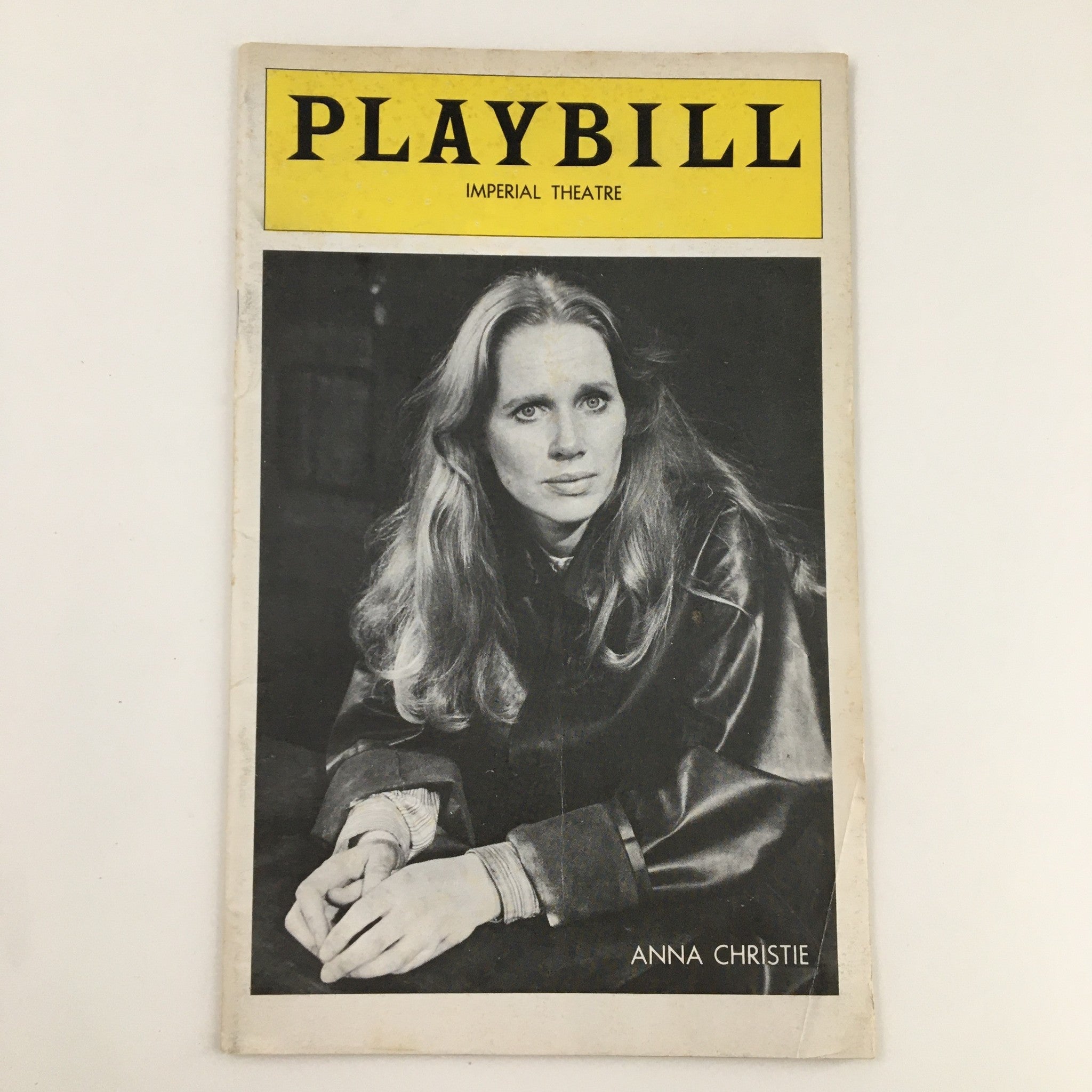 1977 Playbill Imperial Theatre Alexander H. Cohen Present Ana Christie