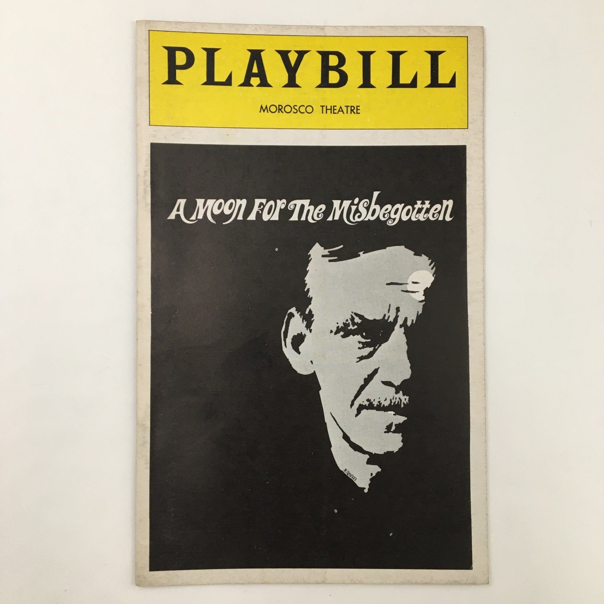 1974 Playbill The Morosco Theatre in Eugene O'Neill's A Moon For The Misbegotten