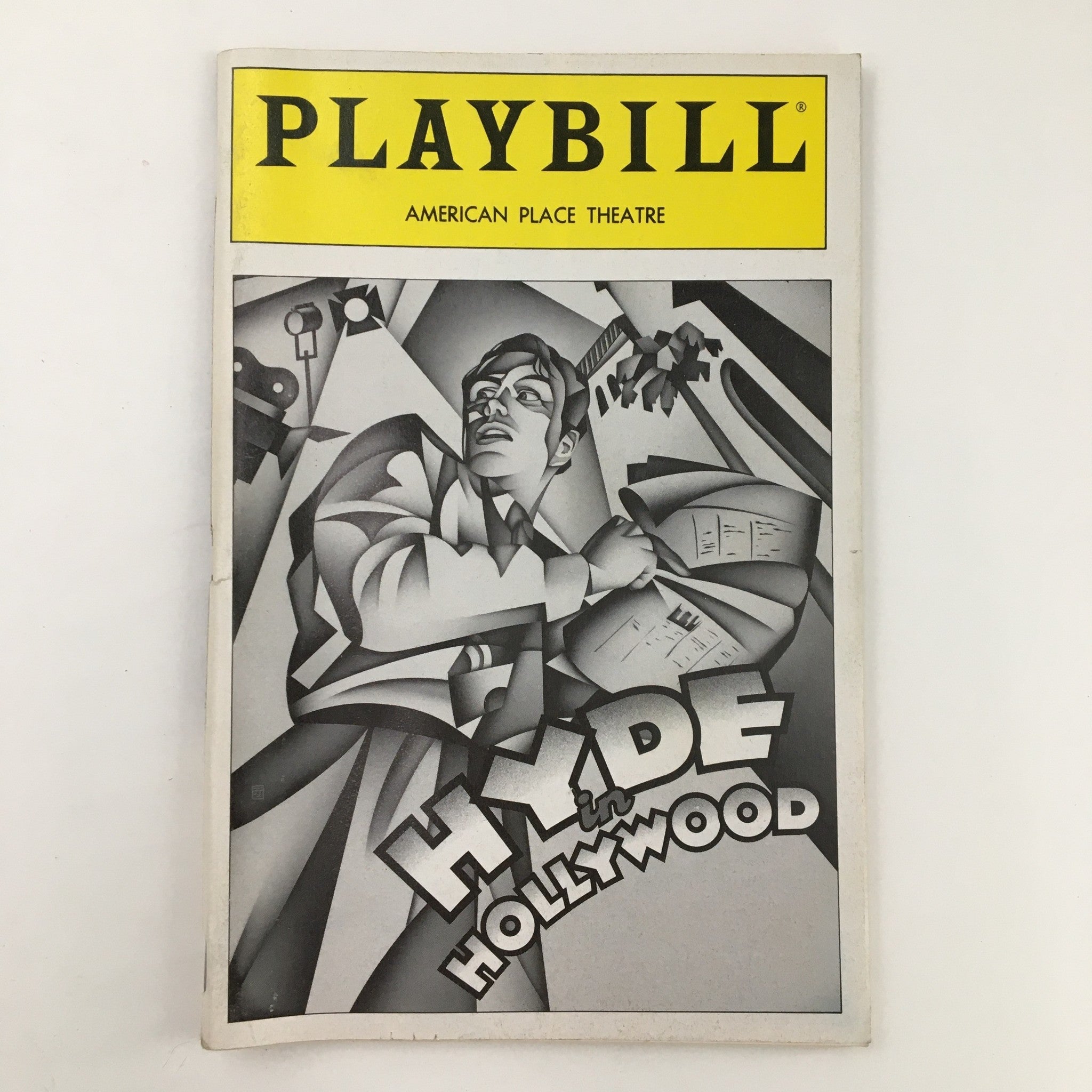 1989 Playbill American Palace Theatre Present Hyde in Hollywood by Peter Parnell