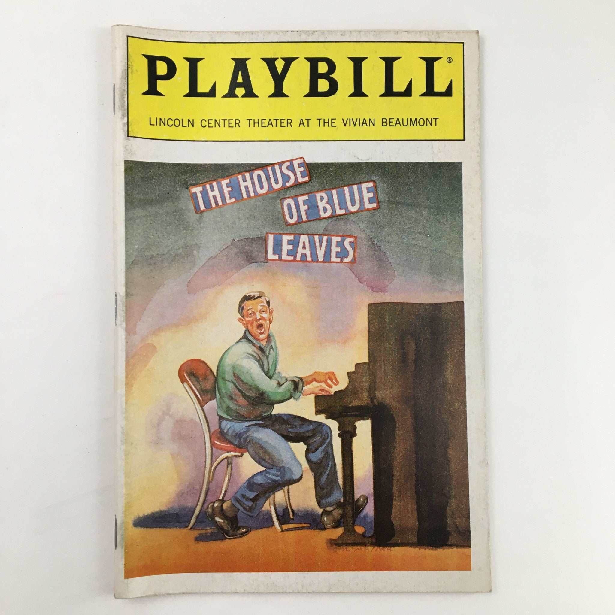 1986 Playbill Lincoln Center Theater The House of Blue Leaves by John Guare