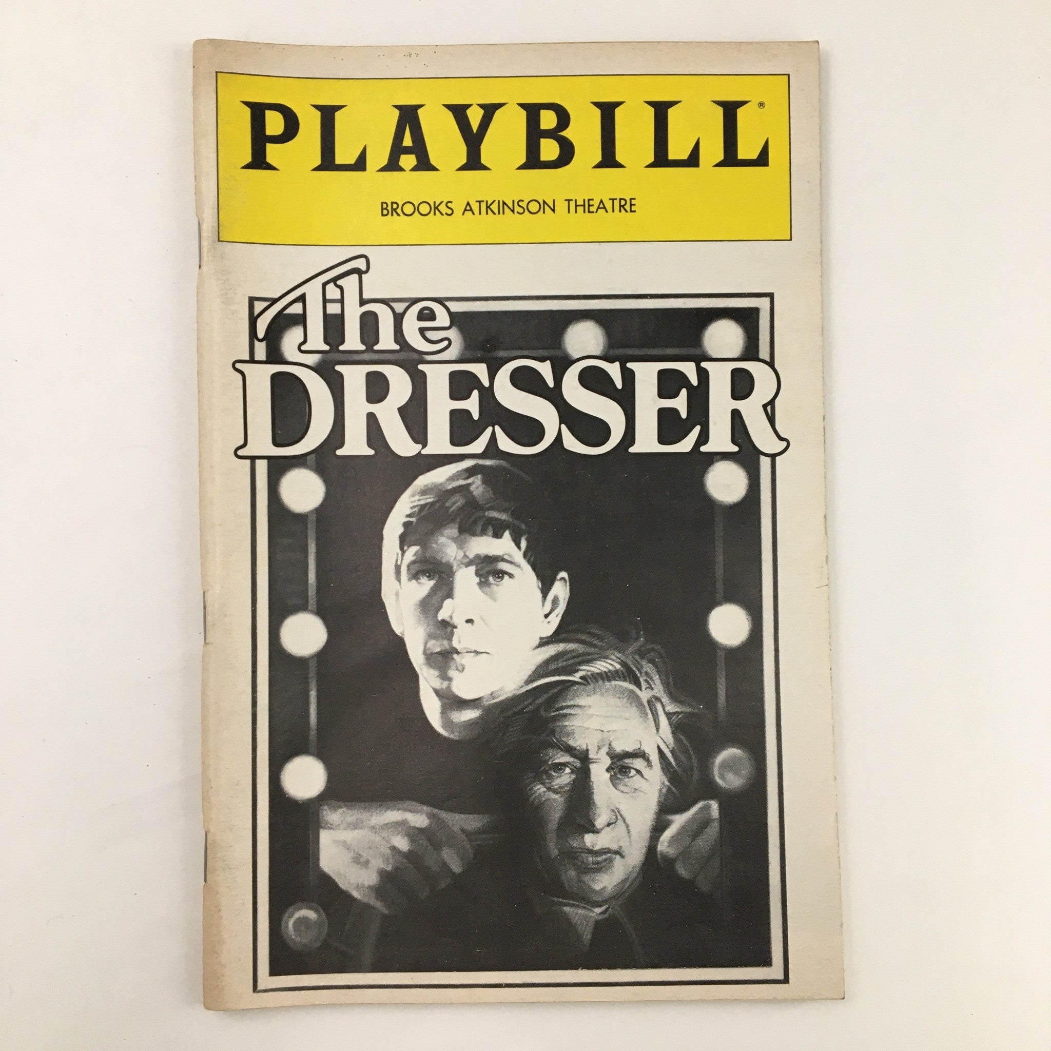 1982 Playbill Brooks Atkinson Theatre Tom Courtenay Paul Rogers in The Dresser