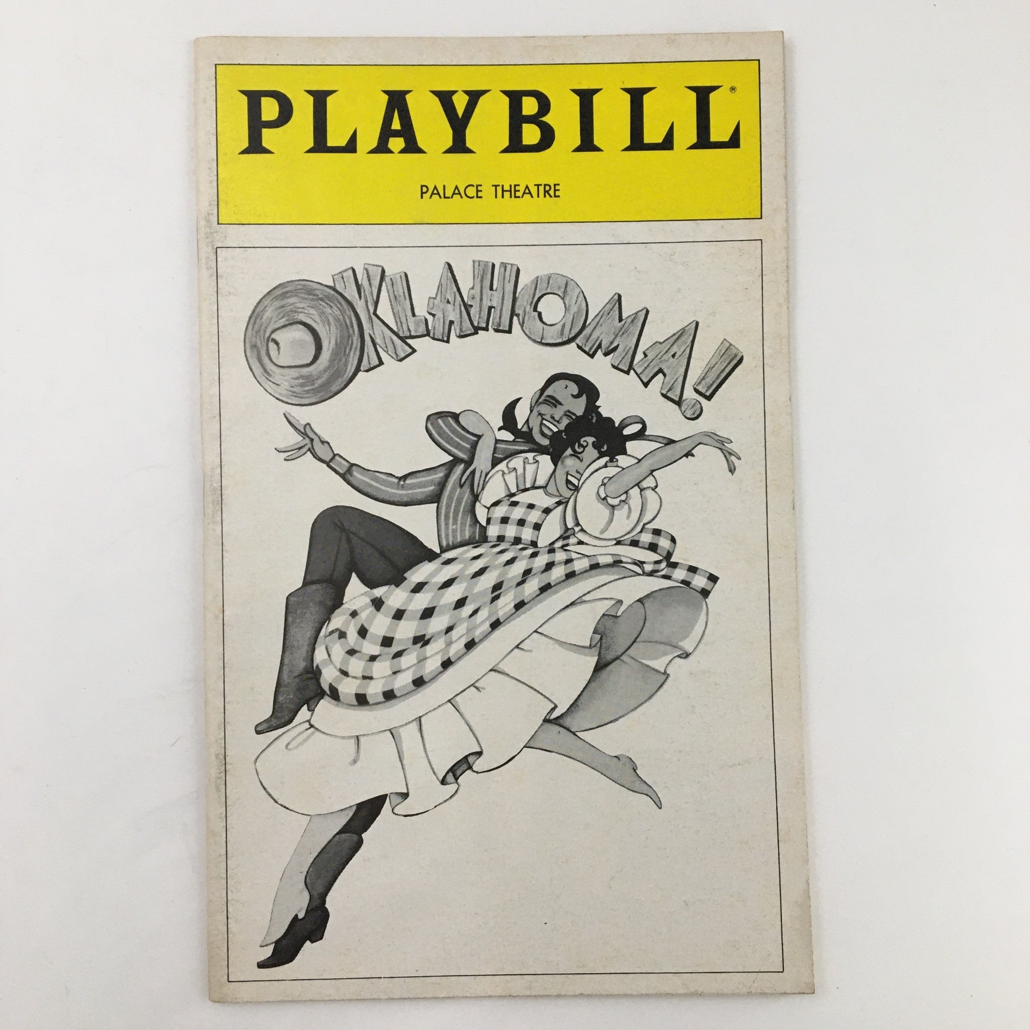 1980 Playbill The Palace Theatre Rodgers and Hammerstein's Oklahoma