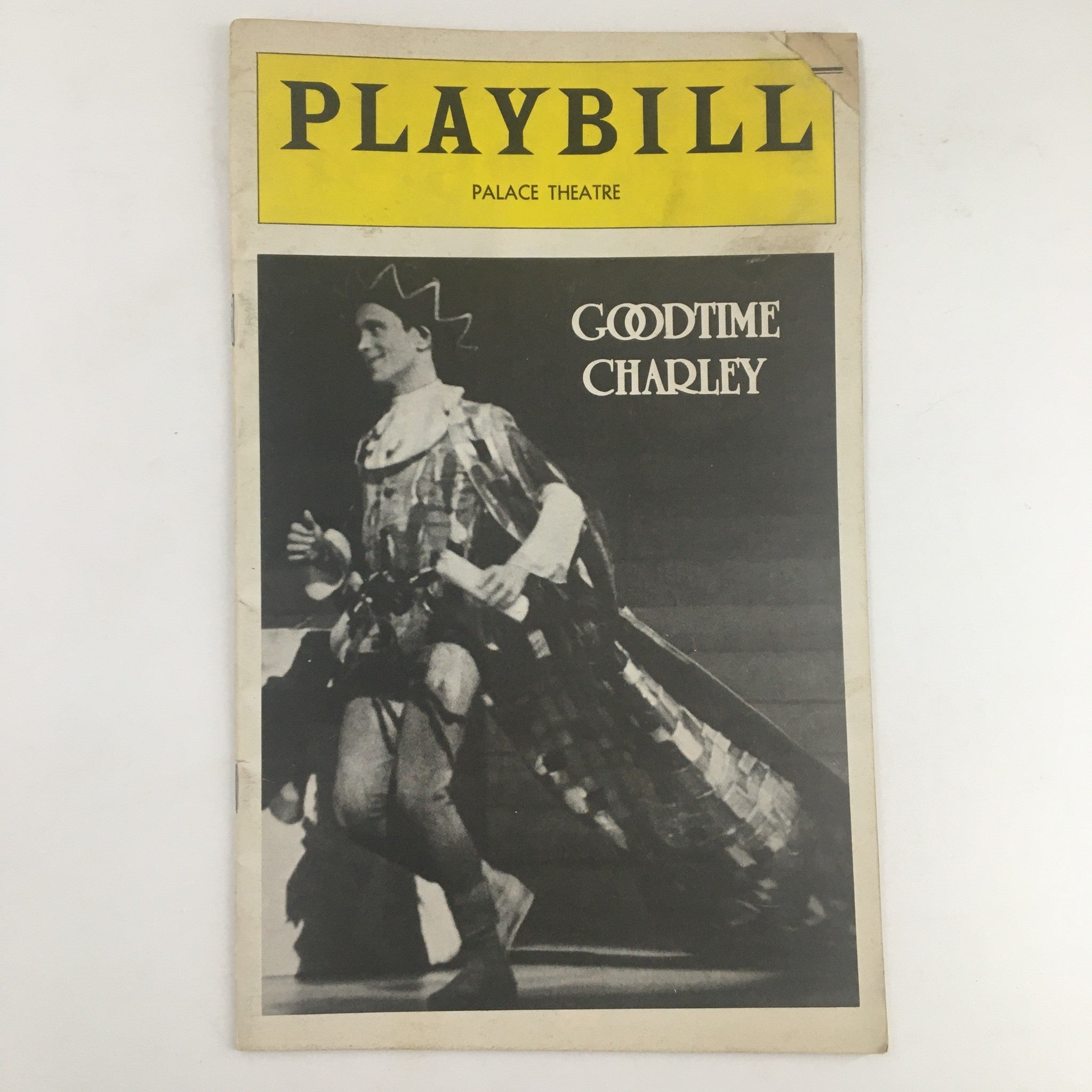 1975 Playbill The Palace Theatre Present Joel Grey in Goodtime Charley