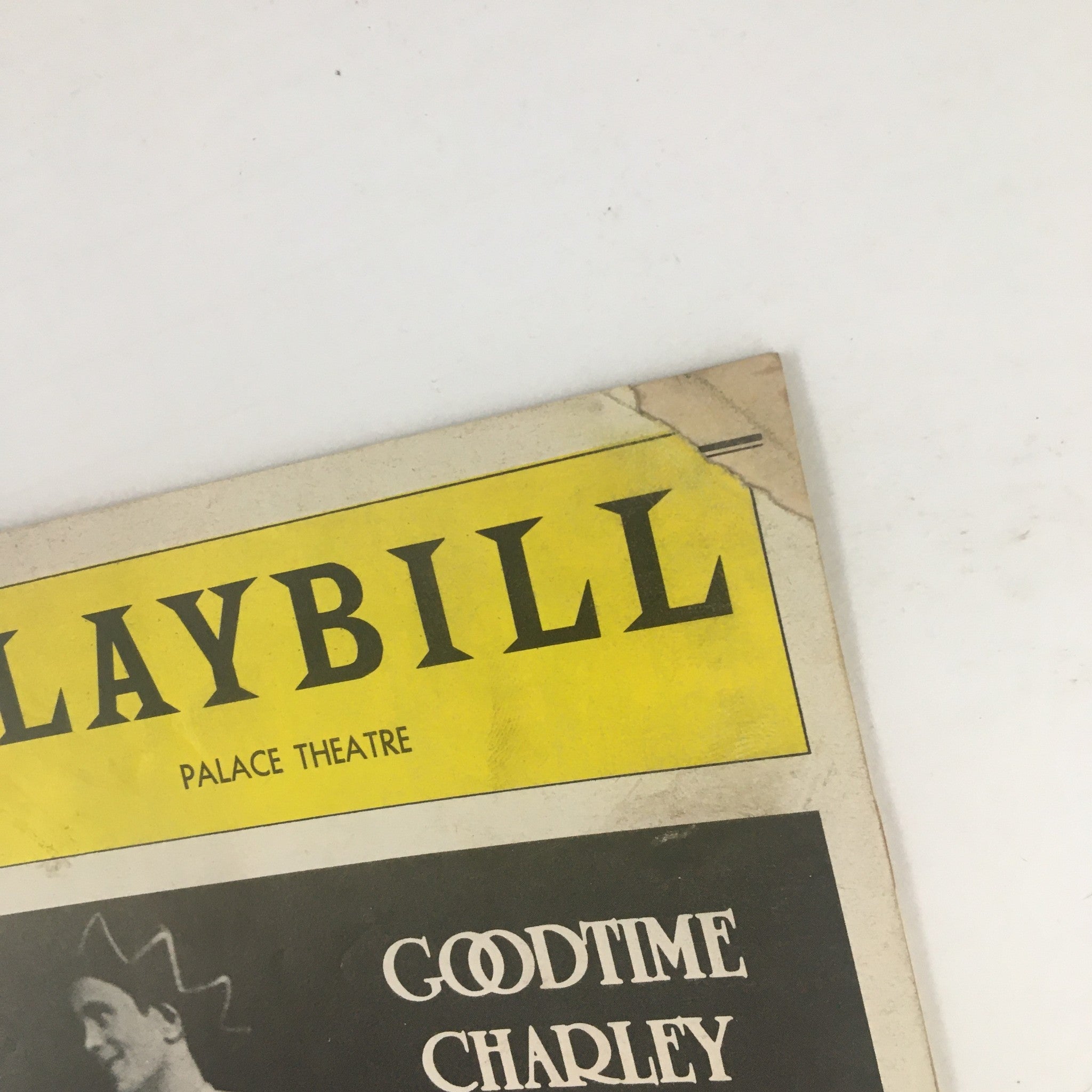 1975 Playbill The Palace Theatre Present Joel Grey in Goodtime Charley