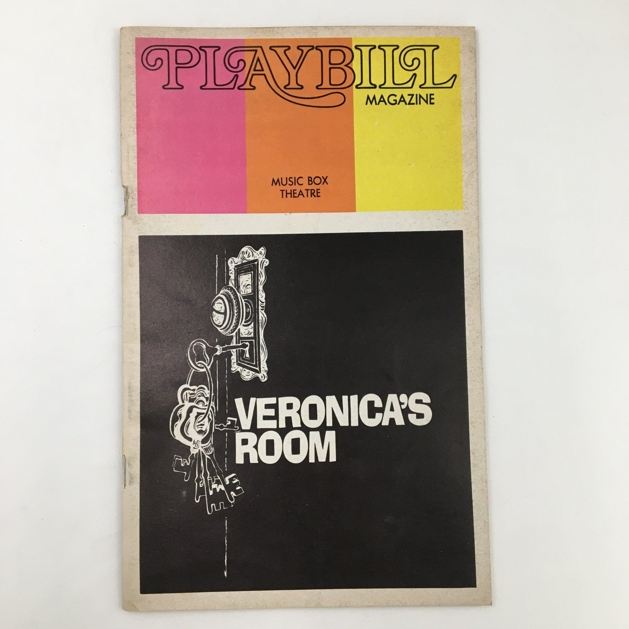 1973 Playbill The Music Box Eileen Heckart in Veronica's Room by Ellis Rabb