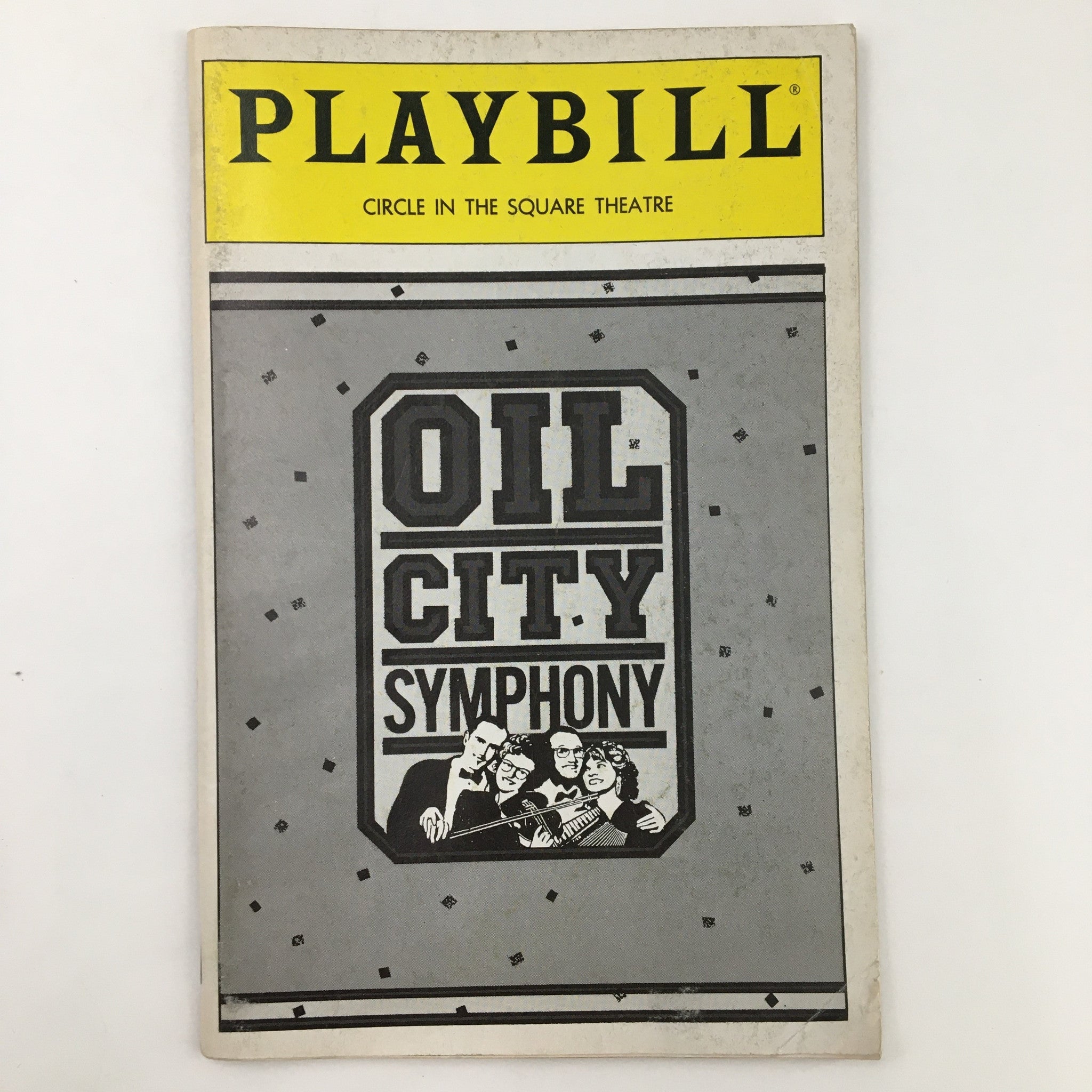 1988 Playbill Circle in the Square Oil City Symphony by Larry Forde