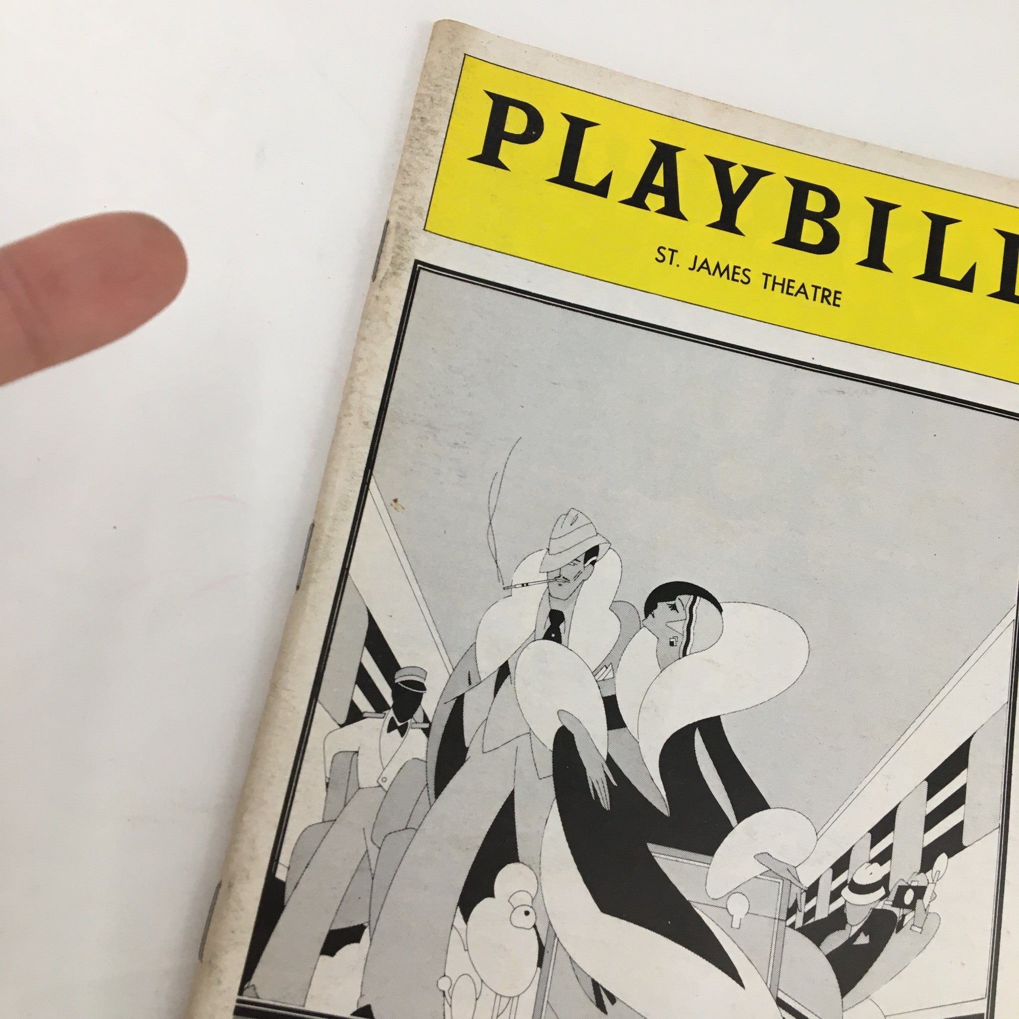 1979 Playbill St. James Theatre On The Twentieth Century by Harold Prince