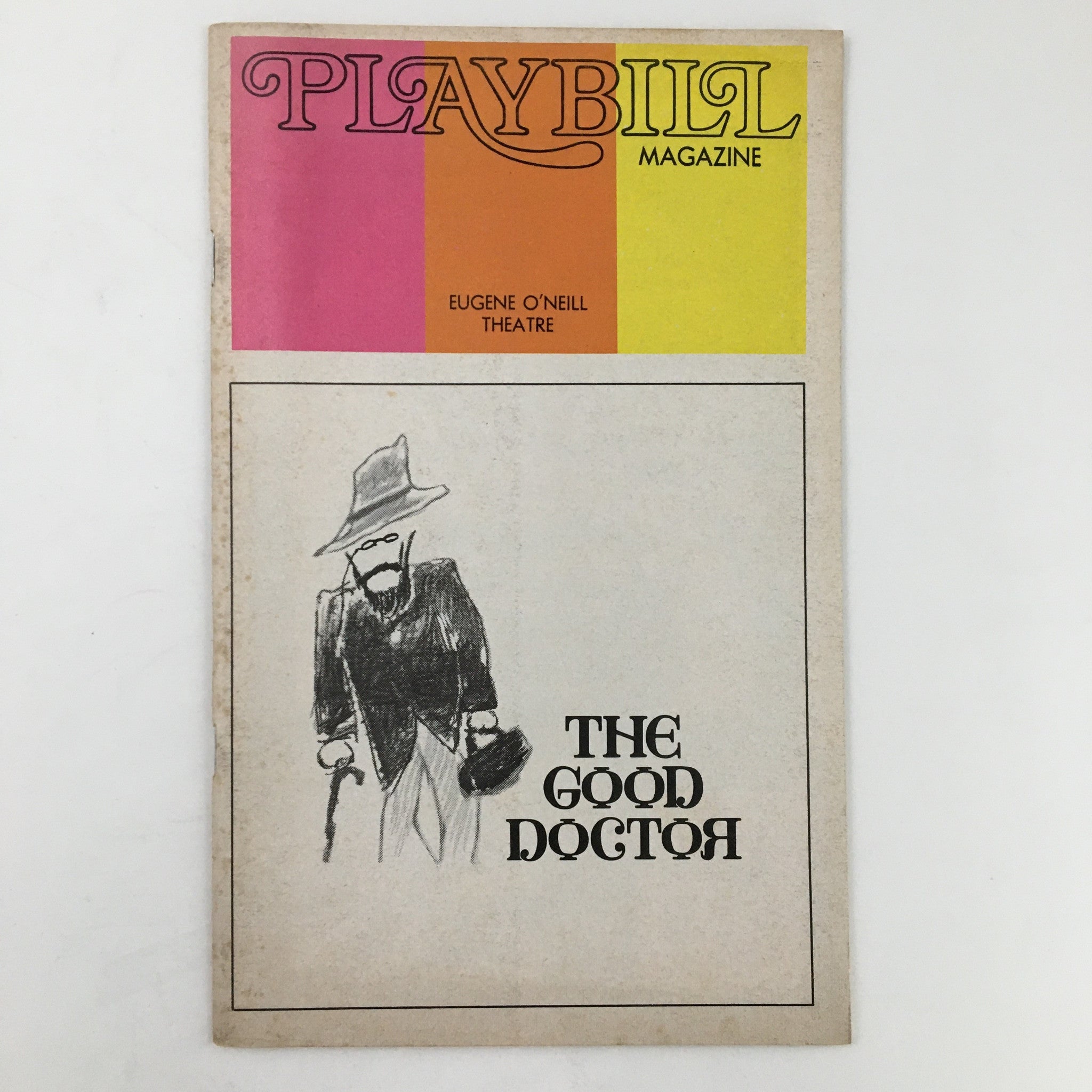 1973 Playbill Eugene O'Neill Theatre Christopher Plummer in The Good Doctor