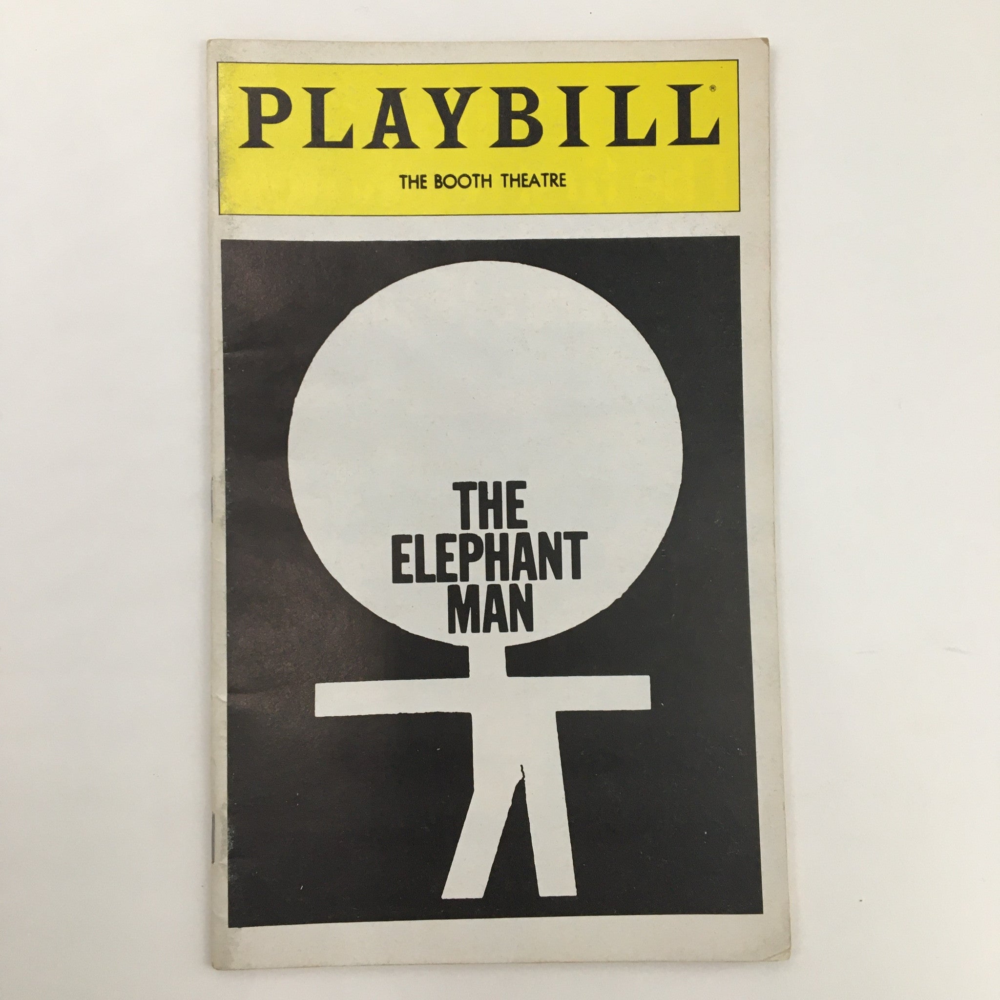 1981 Playbill The Booth Theatre The Elephant Man by Bernard Pomerance