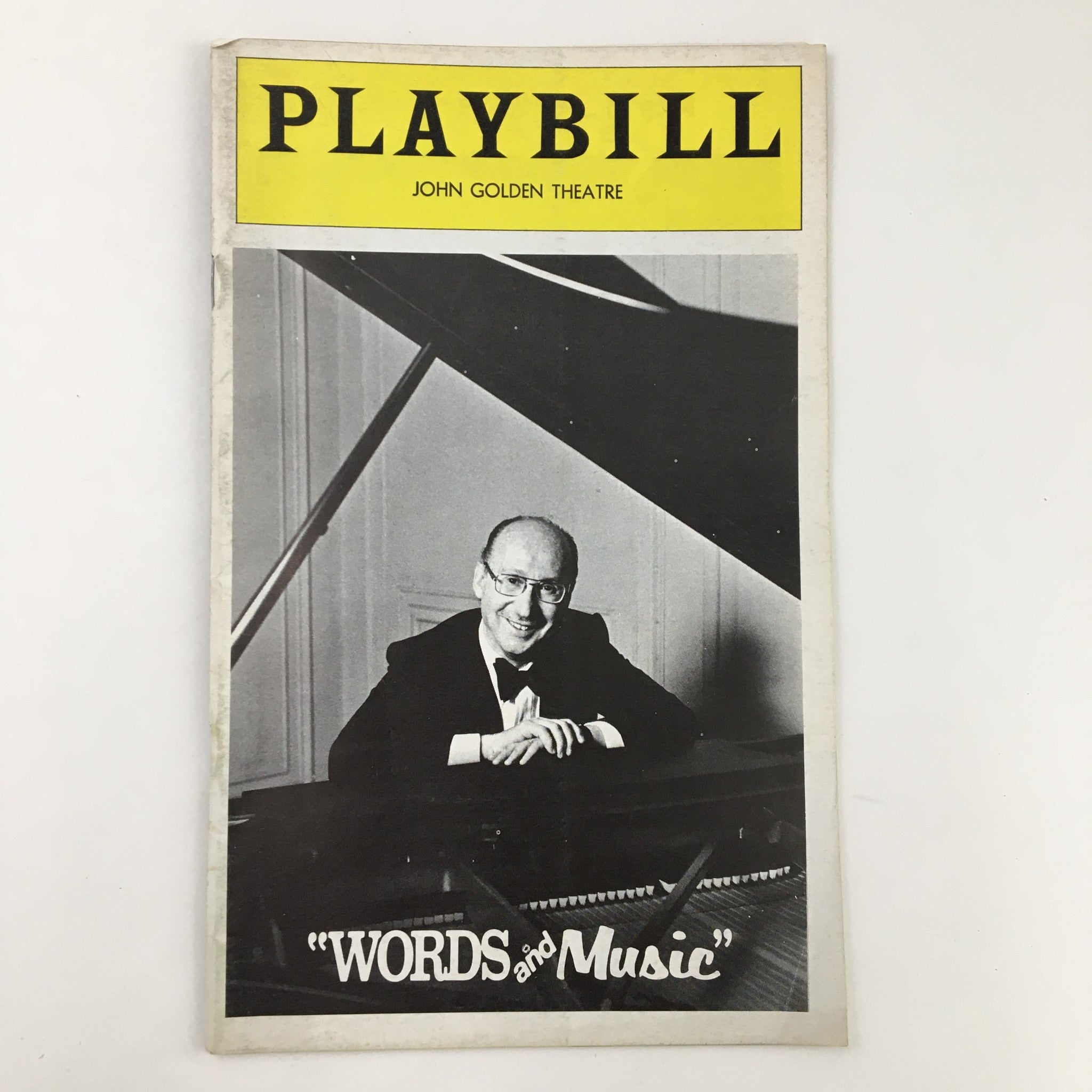 1974 Playbill John Golden Theatre Words and Music by Richard Leonard