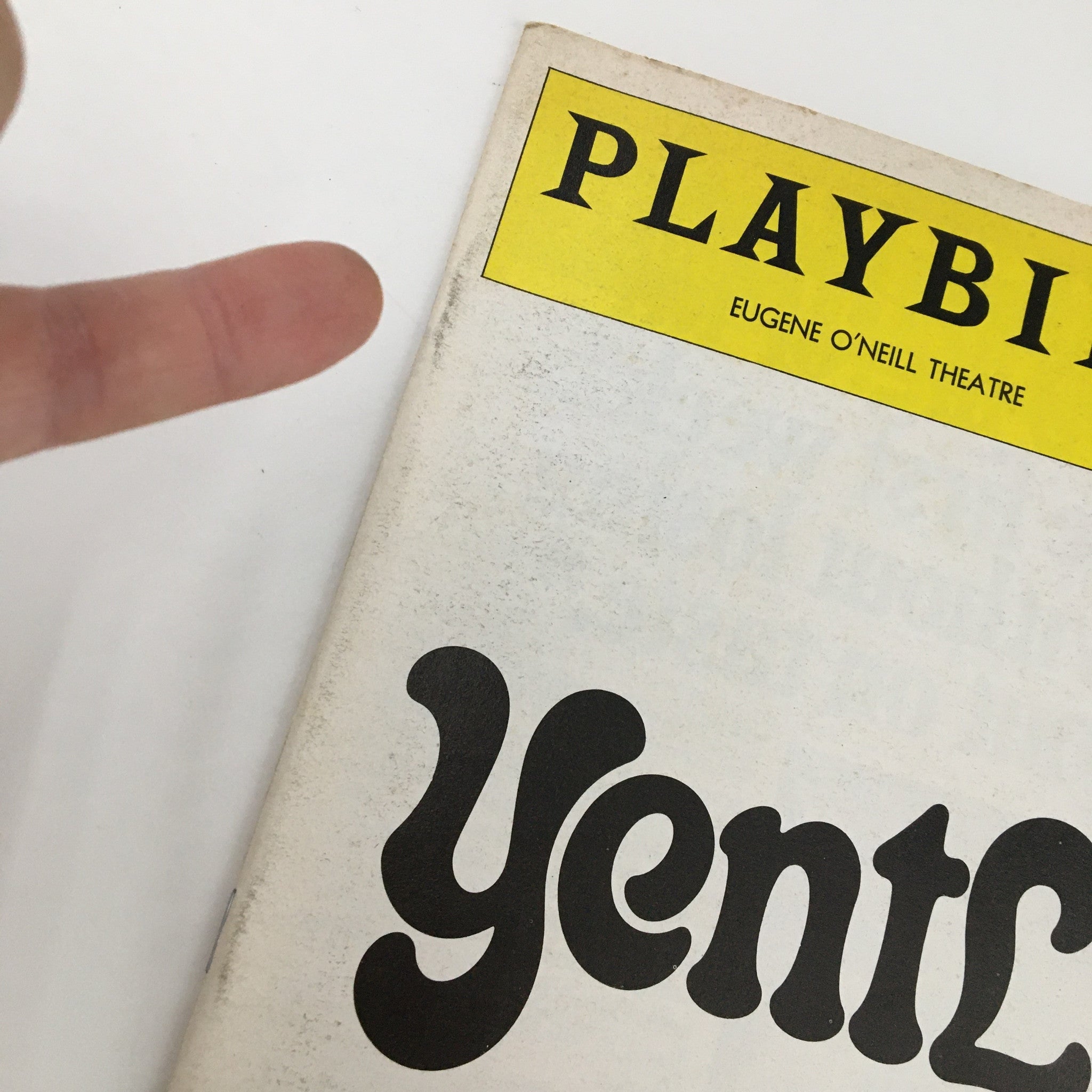 1975 Playbill Eugene O'Neill Theatre Isaac Bashevis Singer's Yentl by R. Kalfin