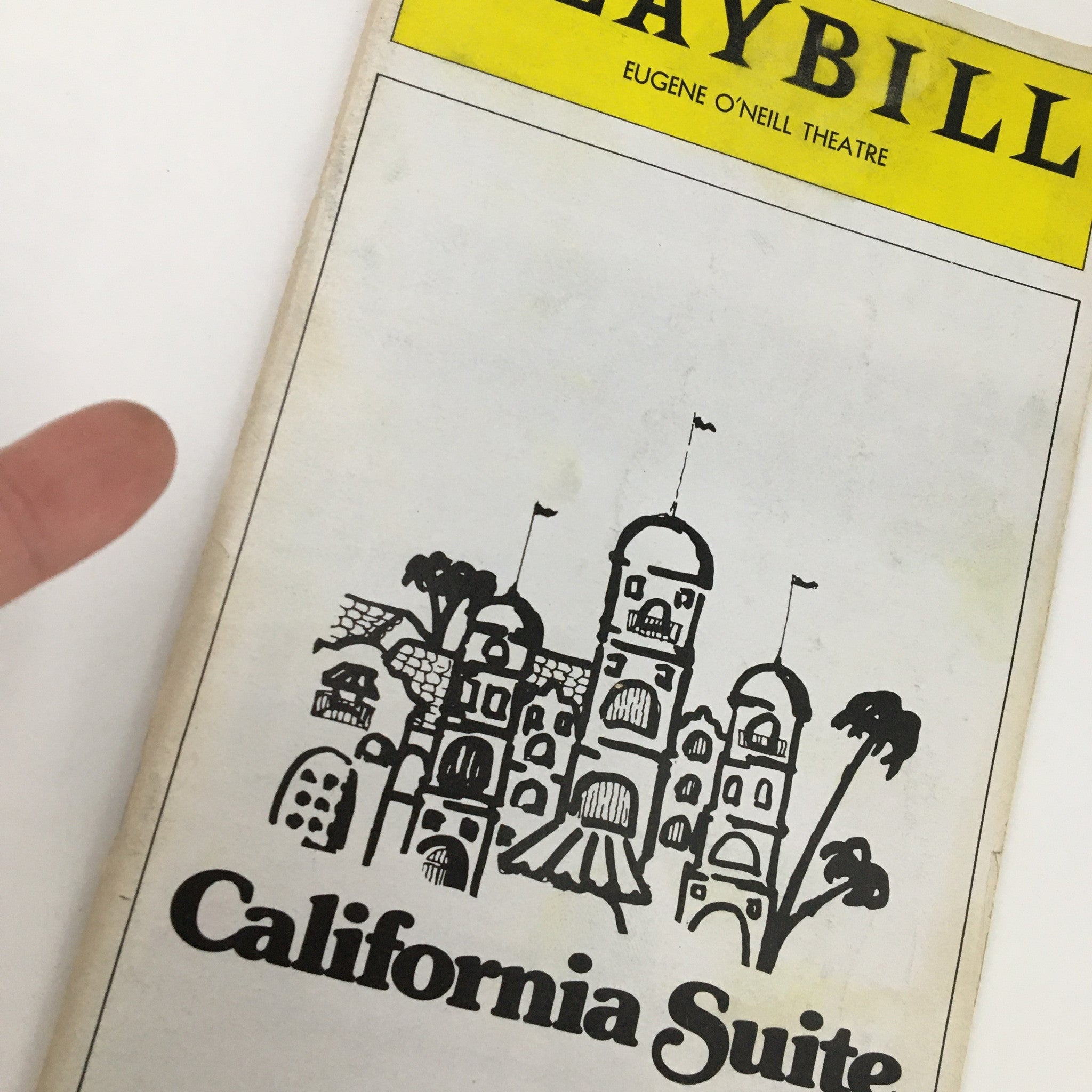 1976 Playbill Eugene O'Neill Theatre Jack Weston California Suites by Gene Saks